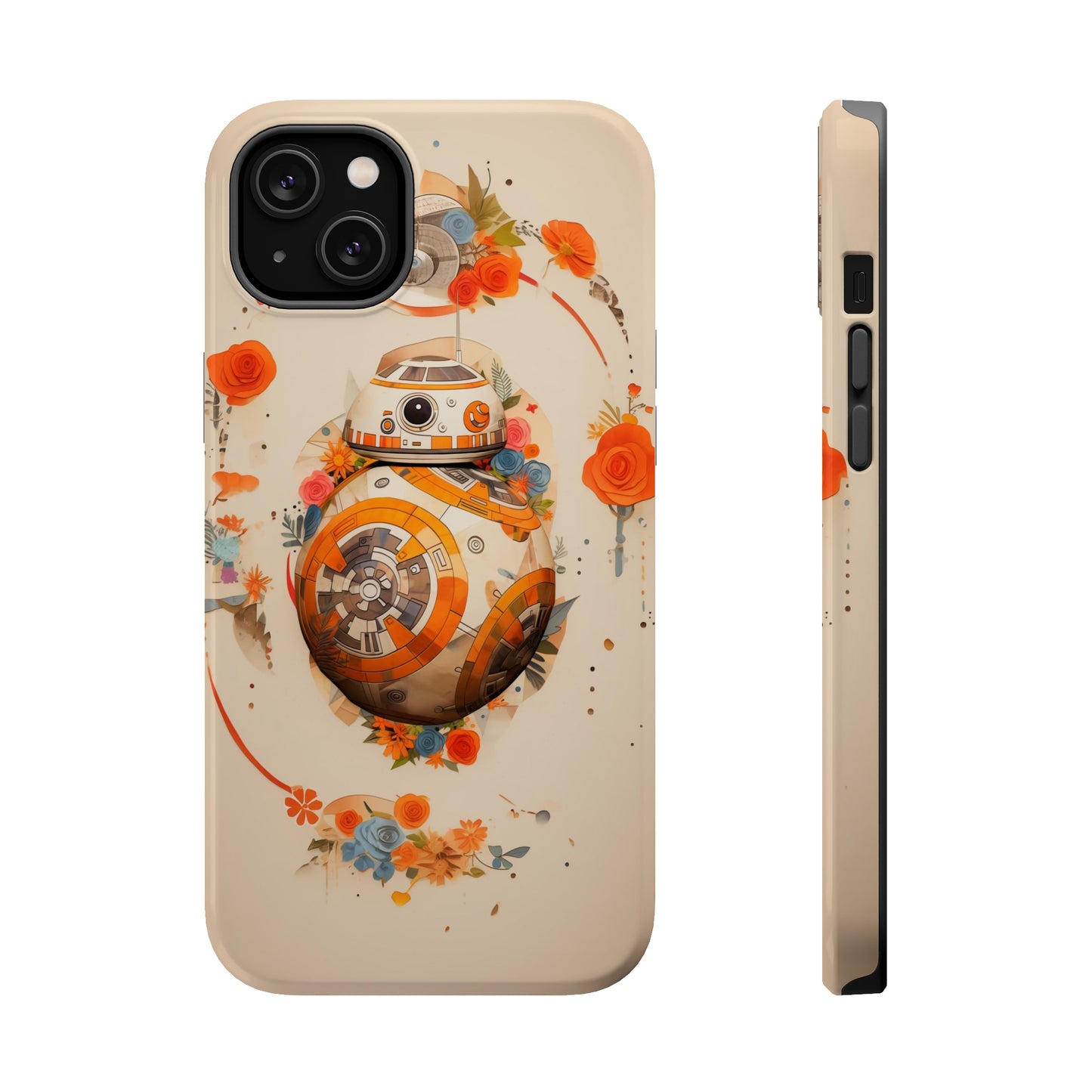 MagSafe Tough iPhone Case - BB-8 Paper Cut Craft Illustration
