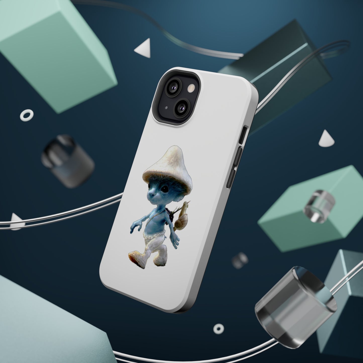 MagSafe Tough iPhone Case - SmurfCat WeLiveWeLoveWeLie