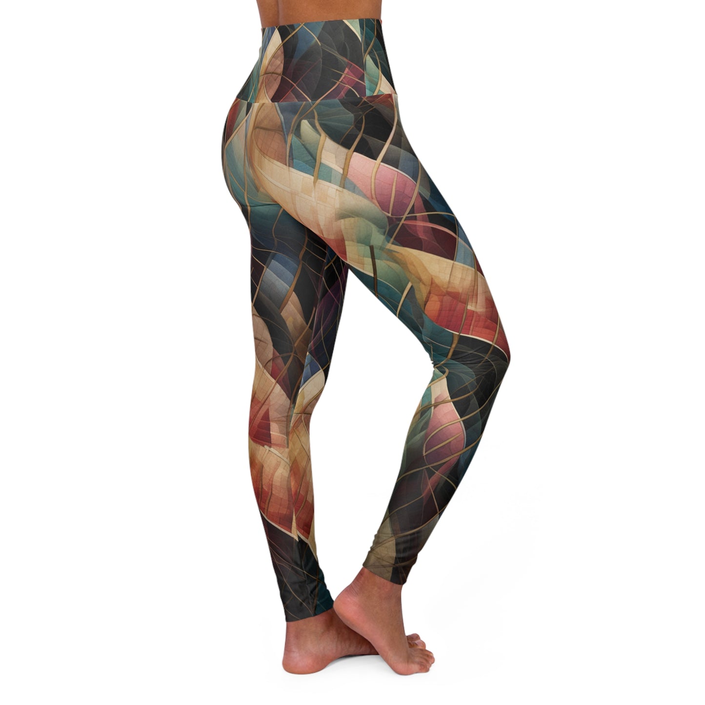 High Waisted Leggings - Julie-Nordique.