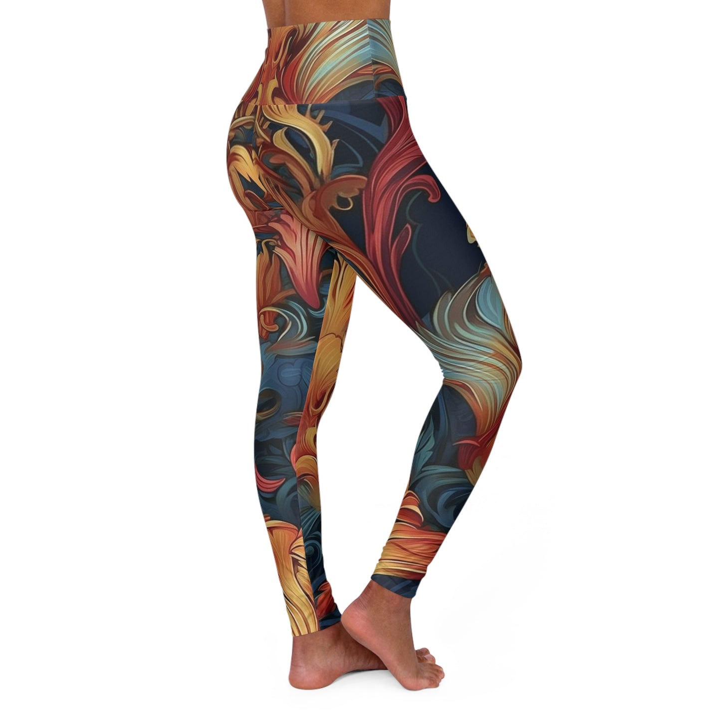 High Waisted Leggings - Isabella de' Medici