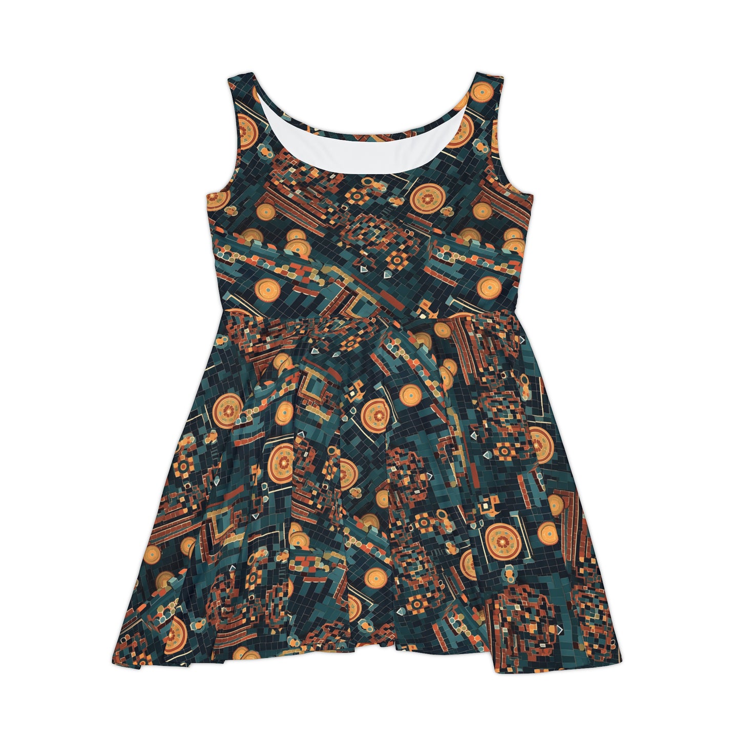 Women's Skater Dress - Empire in Repose
