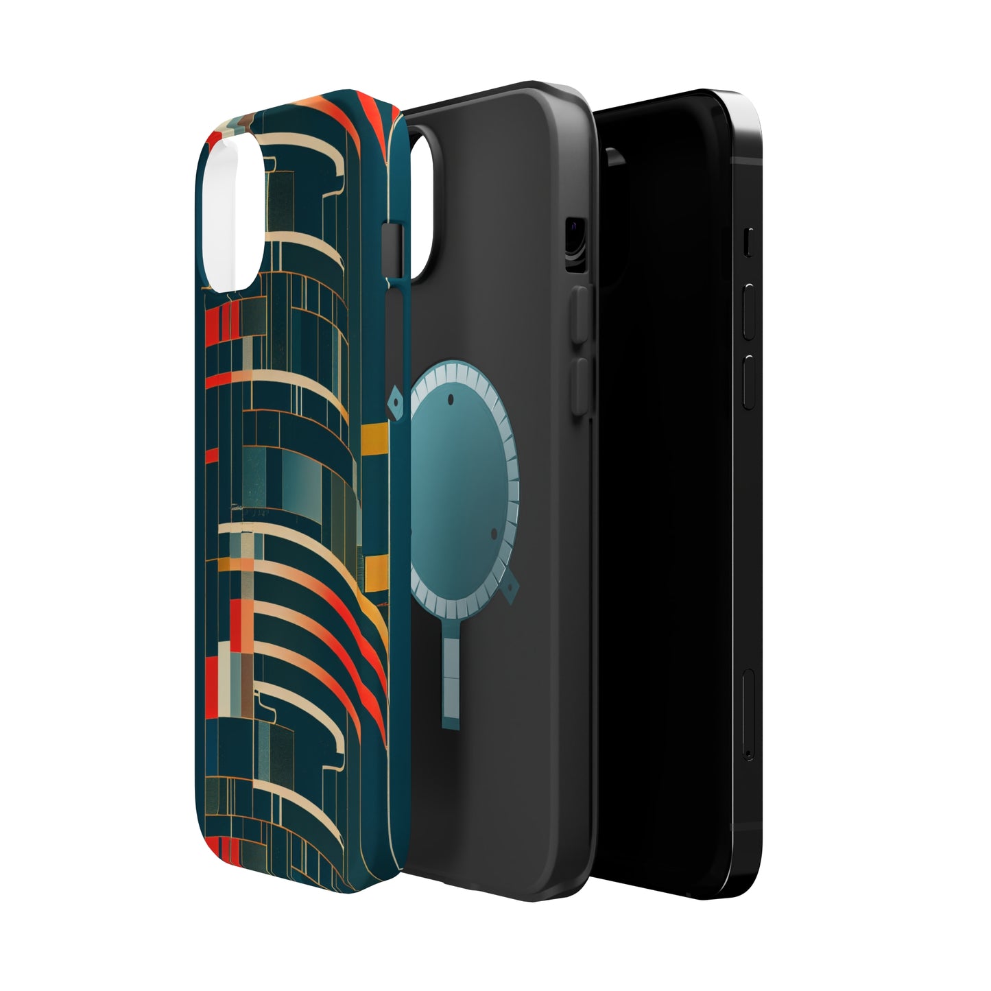 MagSafe Tough iPhone Case - Mecha Modernist