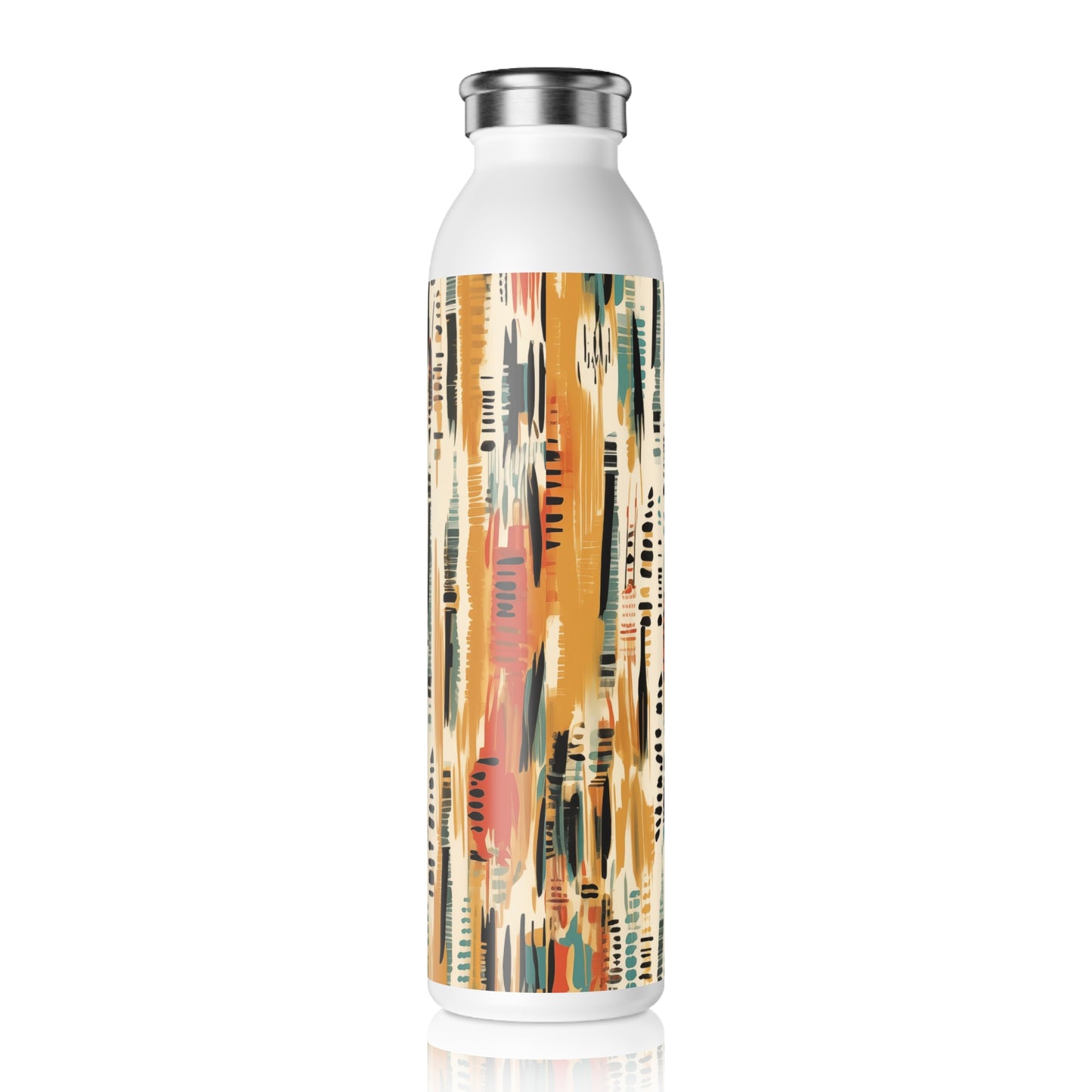 Slim Water Bottle - Arne Phalakasana Ikat