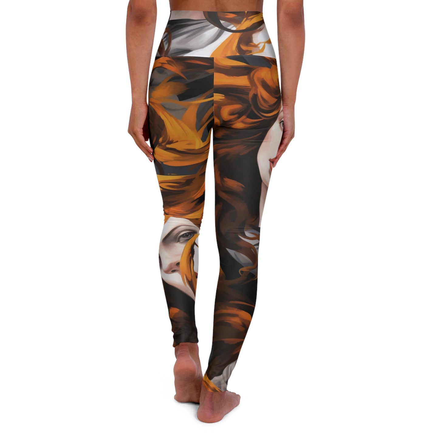 High Waisted Leggings - Amberite