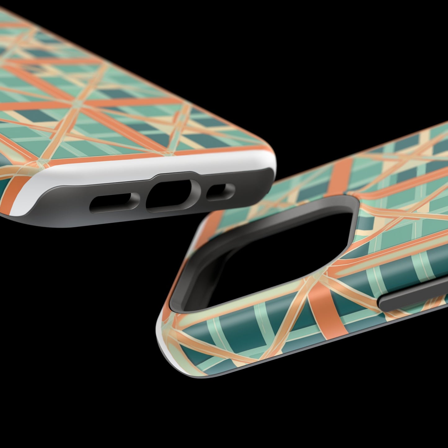 MagSafe Tough iPhone Case - Bertram Nyack Windowpane