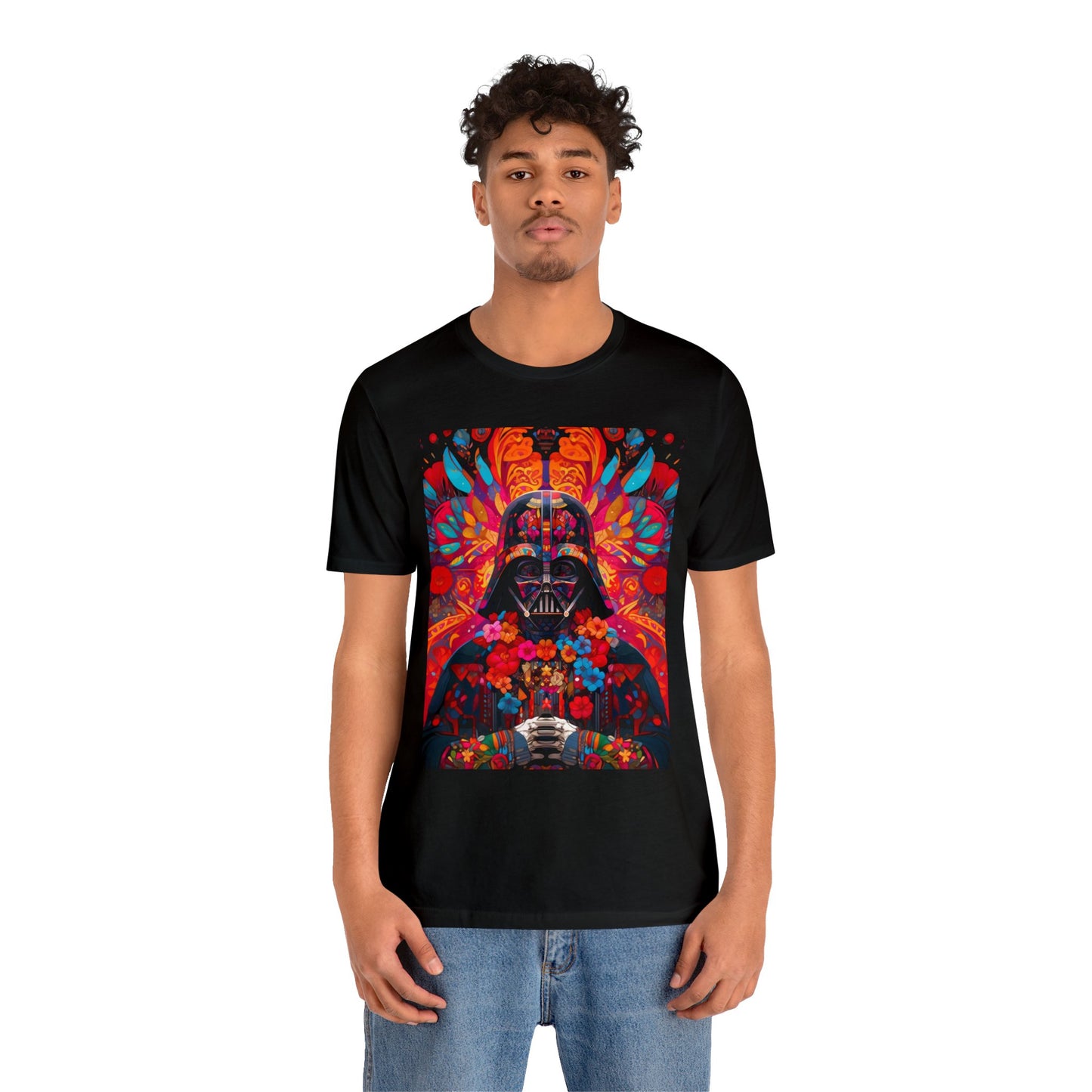 Unisex Jersey Short Sleeve Tee - Darth Vader Dia De Los Muertos