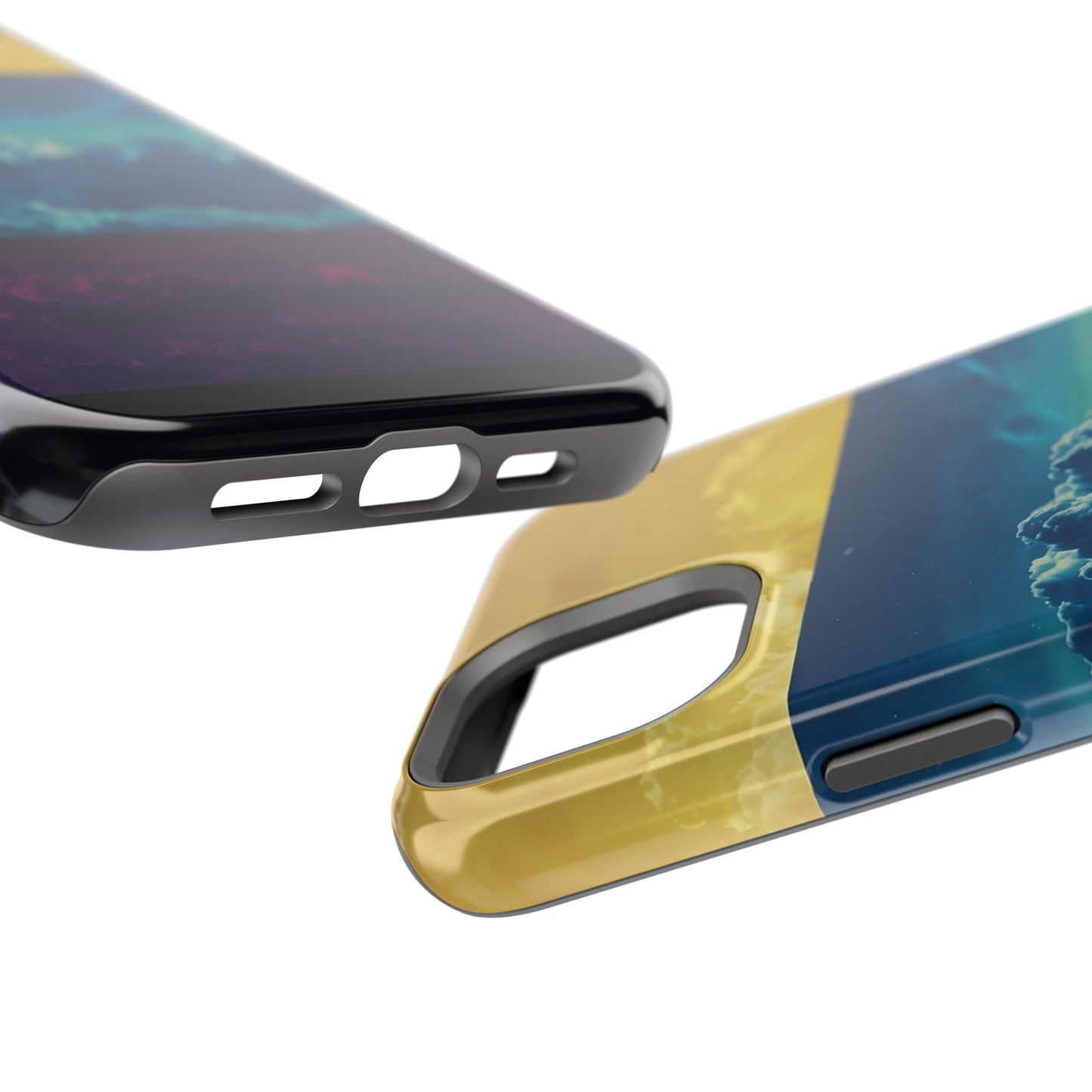 MagSafe Tough iPhone Case - "Nebula Synthwave"