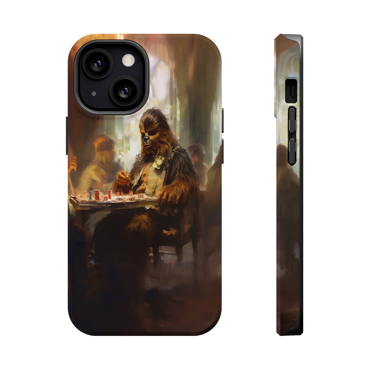 MagSafe Tough iPhone Case - ChewbaccaPlaying Poker