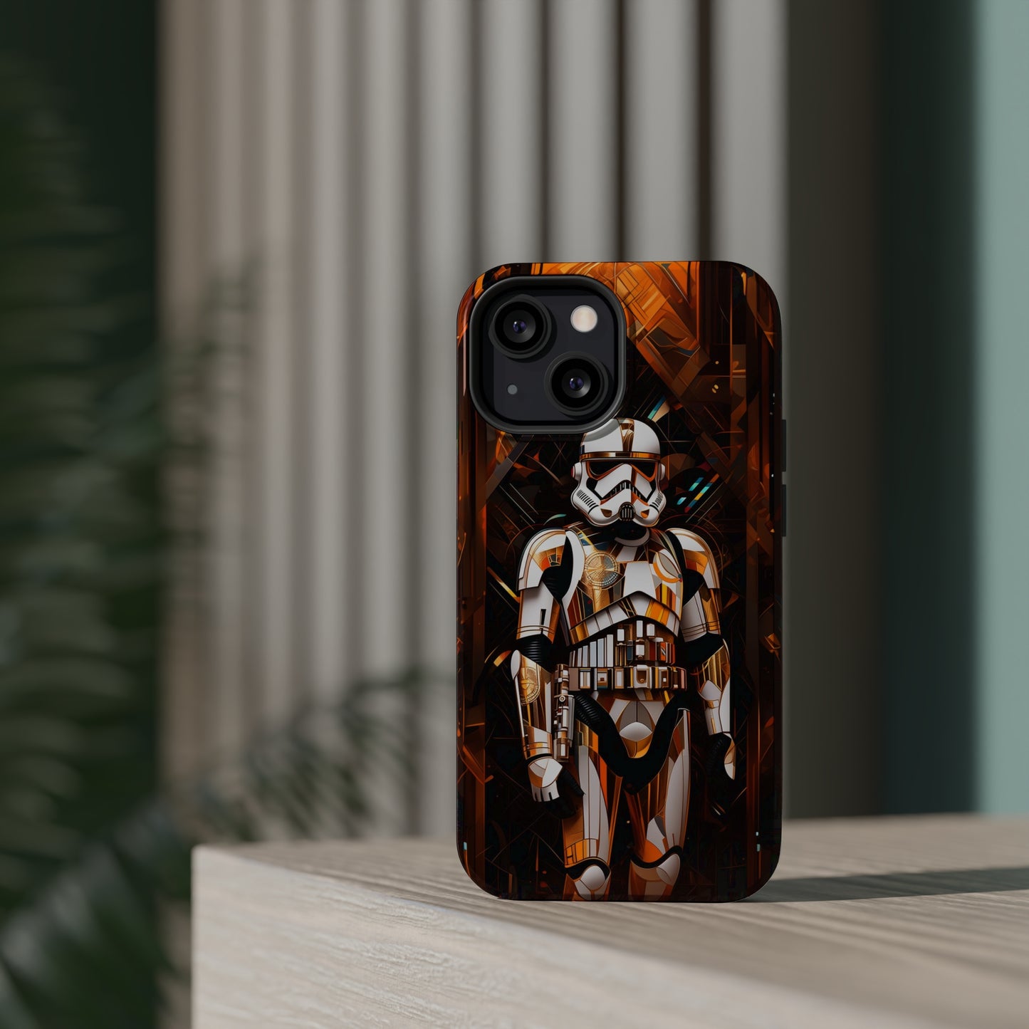 MagSafe Tough iPhone Case - Storm Trooper Art Deco style by Frank Lloyd Wright