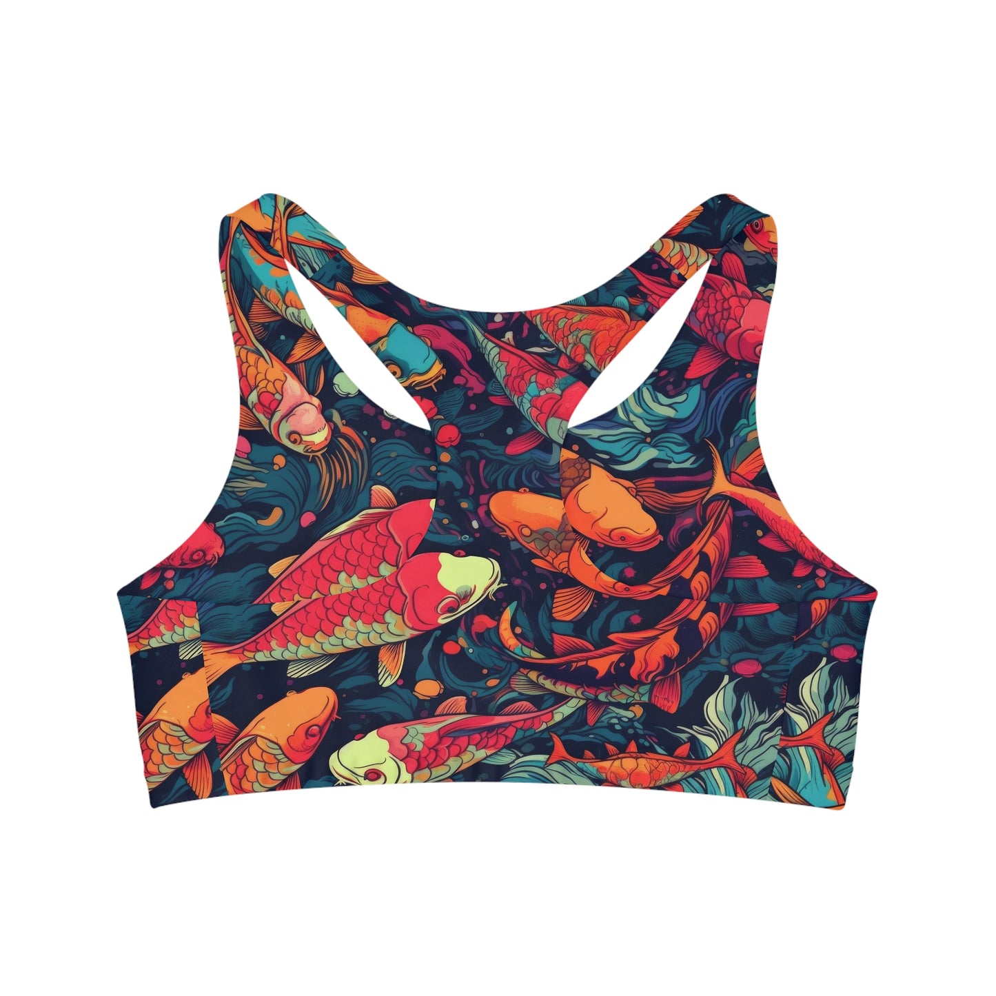 Sports Bra - Koi Menagerie