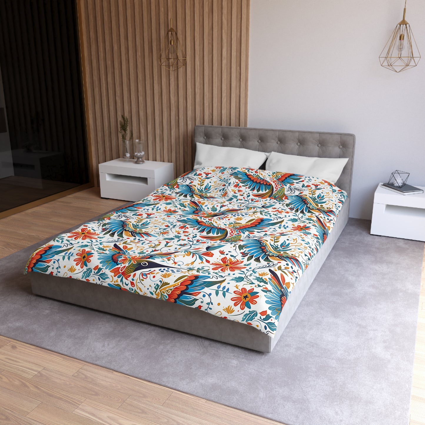 Duvet Cover - Colibri Abstract