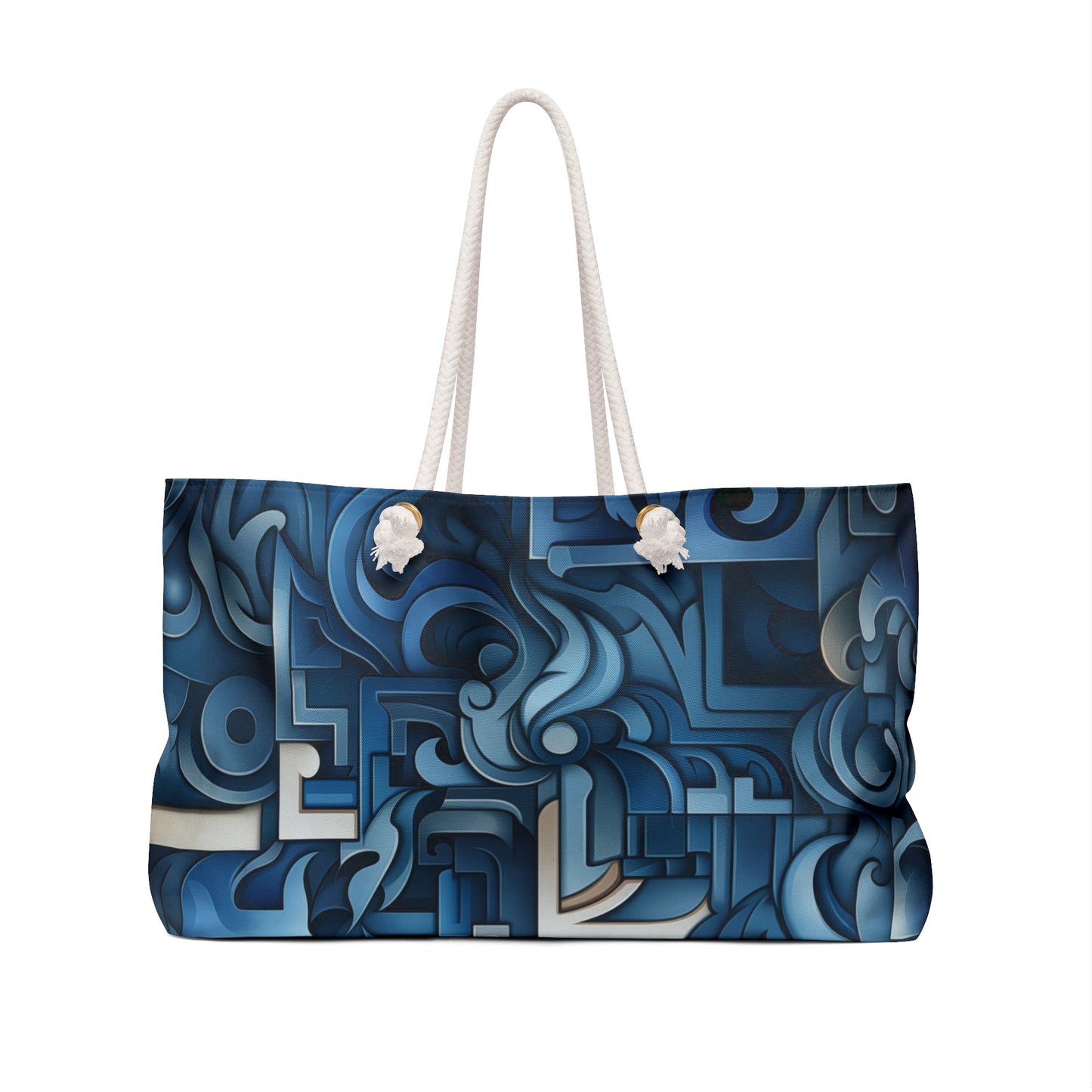 Weekender Bag - Ginevra Bhujangasana Greek Key
