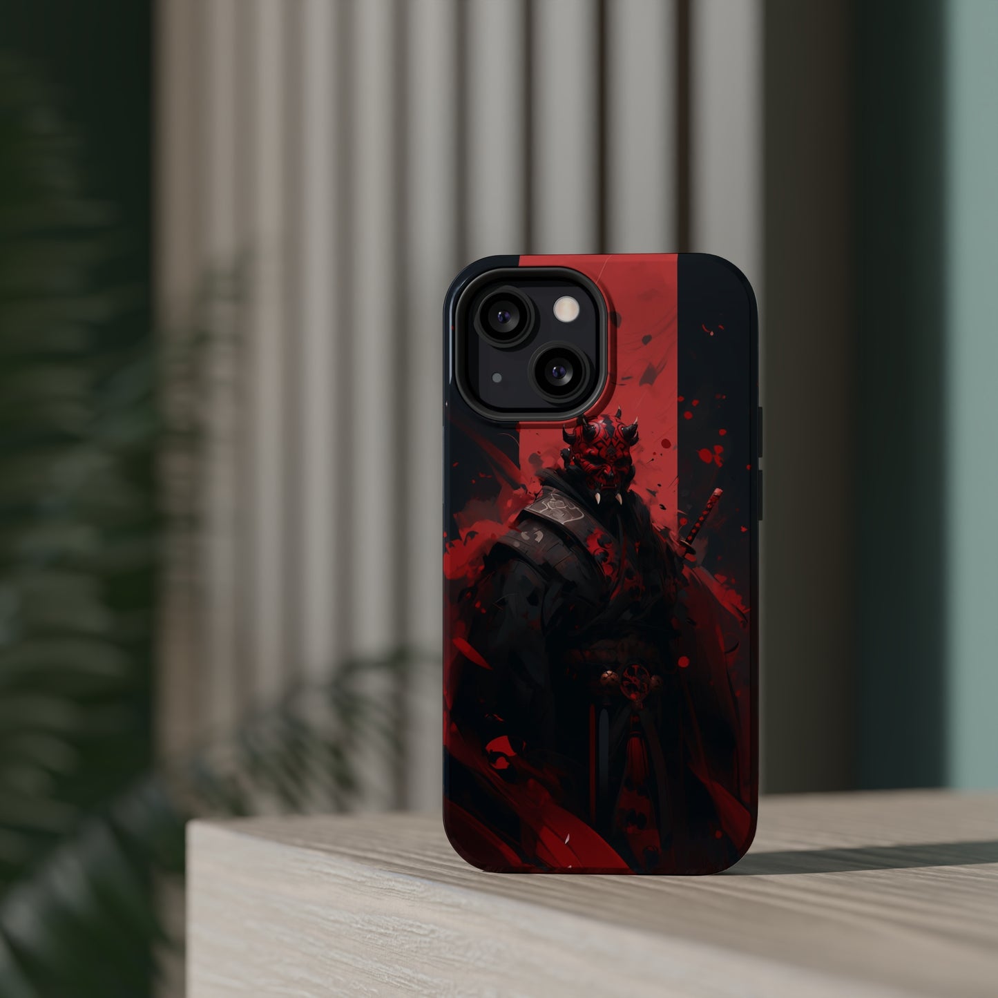 MagSafe Tough iPhone Case - Darth Maul Samurai High Detail