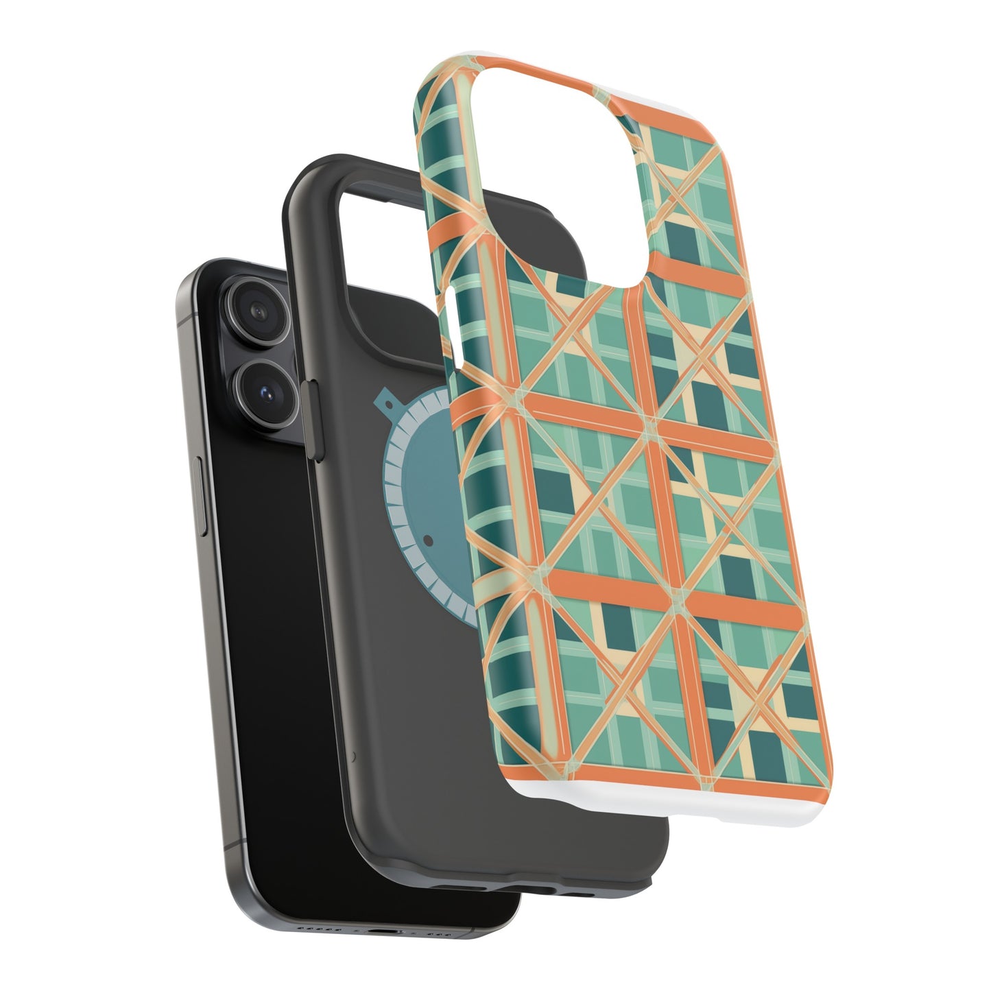 MagSafe Tough iPhone Case - Bertram Nyack Windowpane