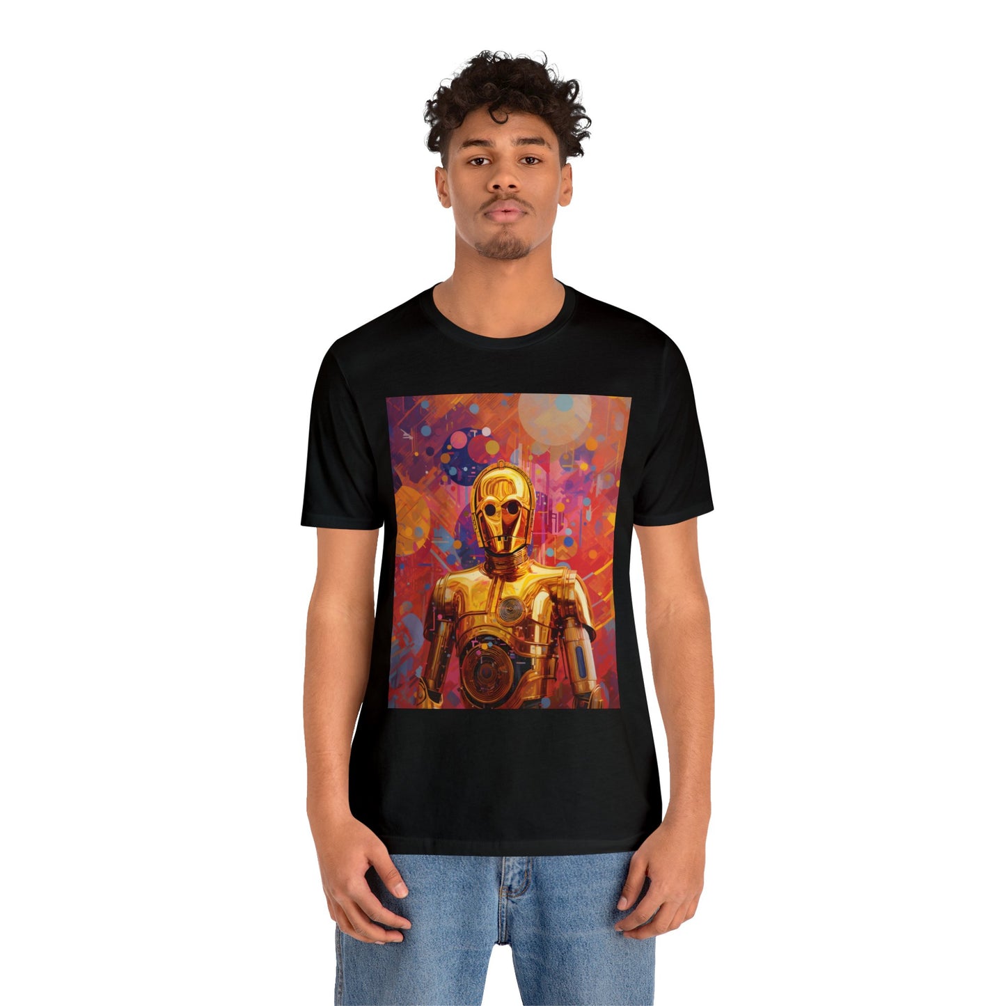 Unisex Jersey Short Sleeve Tee - C3P0Fauvism