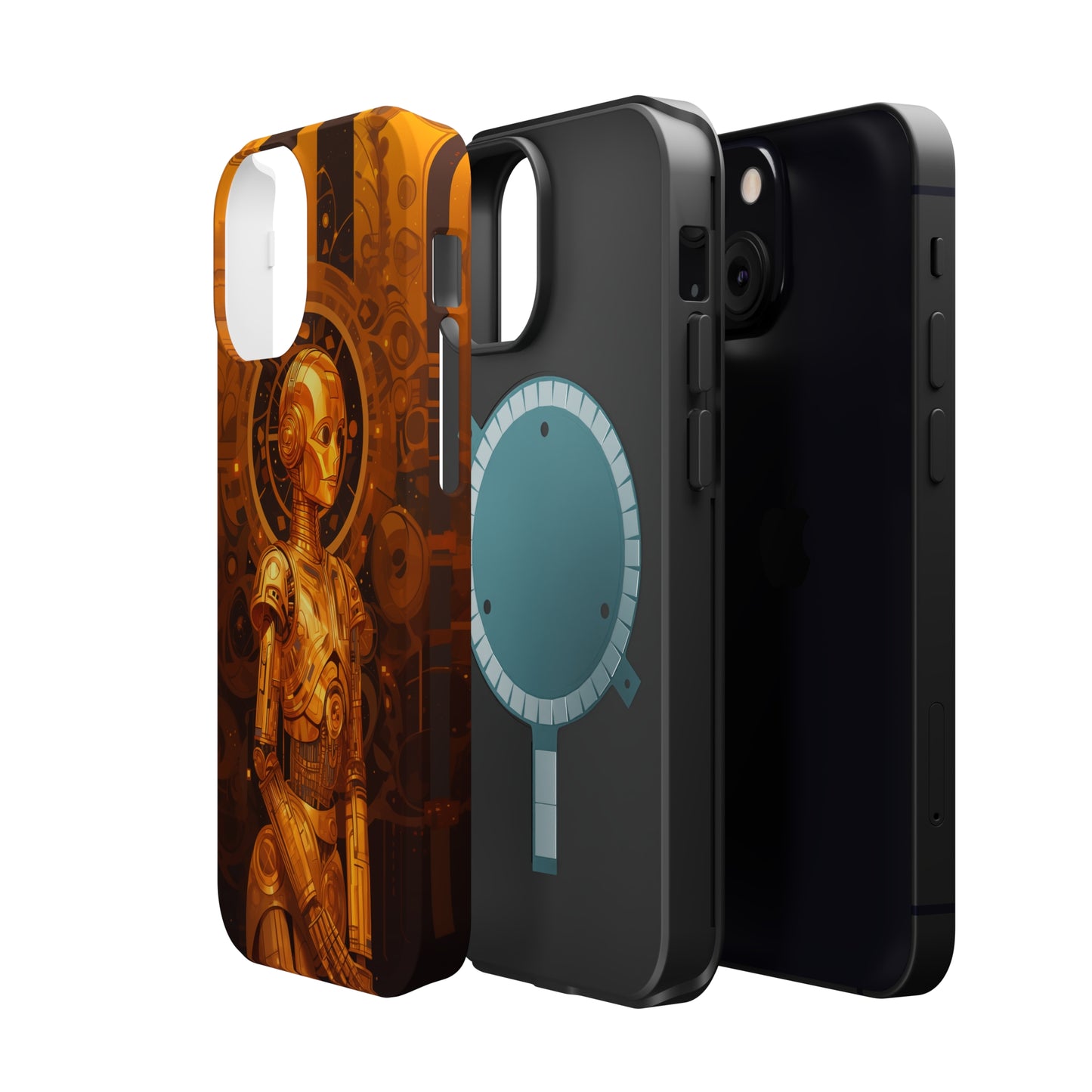 MagSafe Tough iPhone Case - C3P0 Art Nouveau