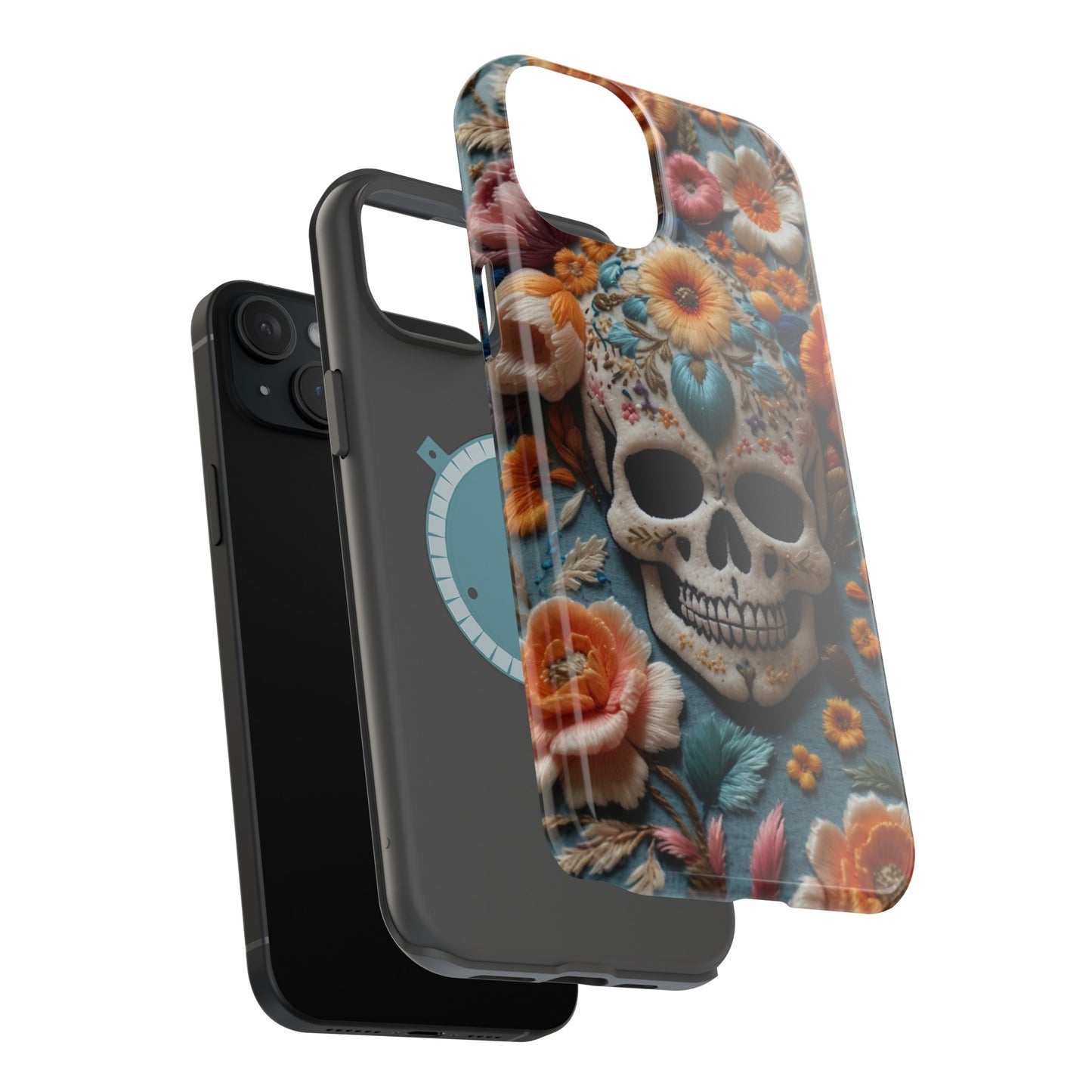 MagSafe Tough iPhone Case - "Embroidery Artistry"