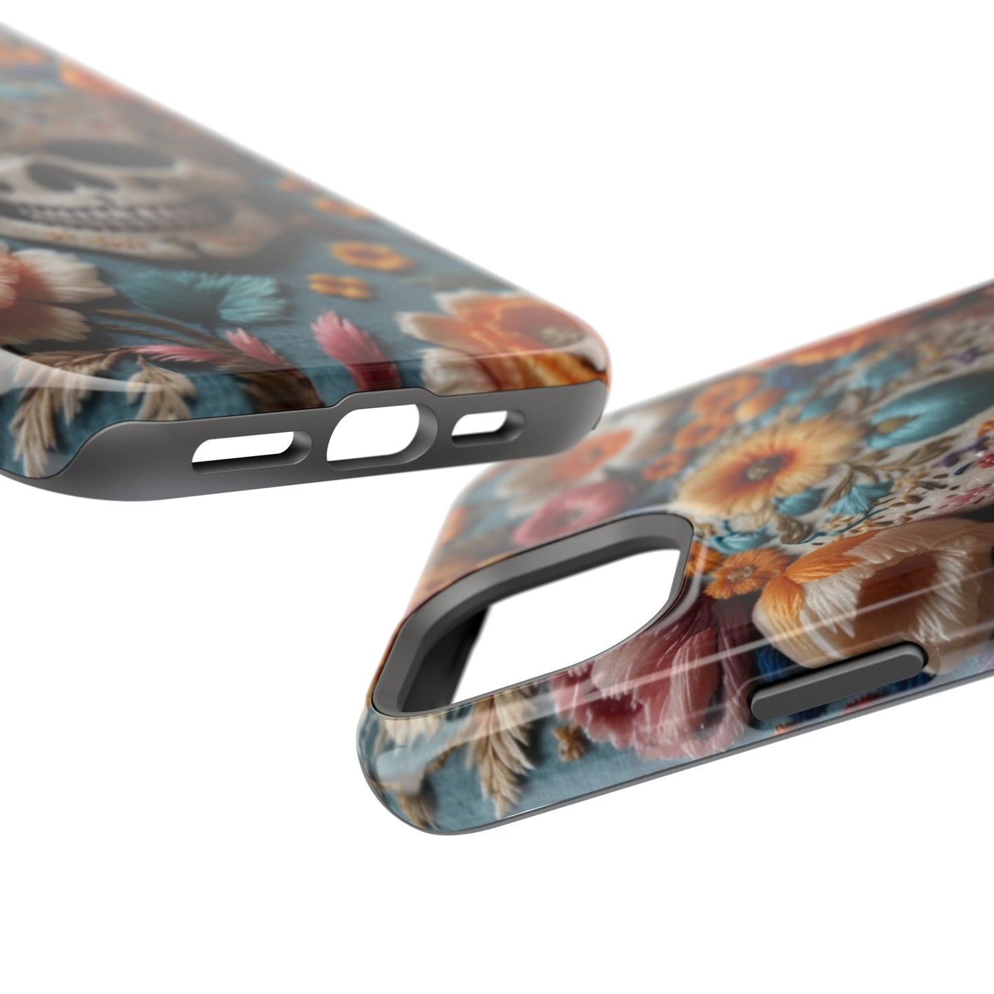 MagSafe Tough iPhone Case - "Embroidery Artistry"