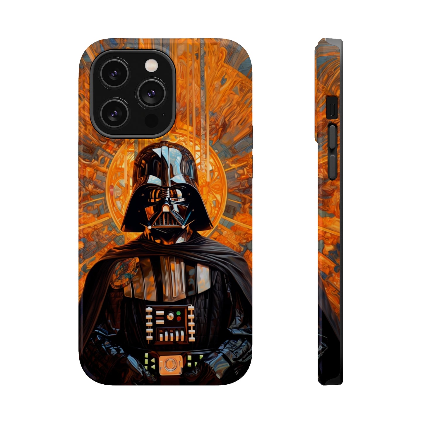 MagSafe Tough iPhone Case - Darth Vader Futurism