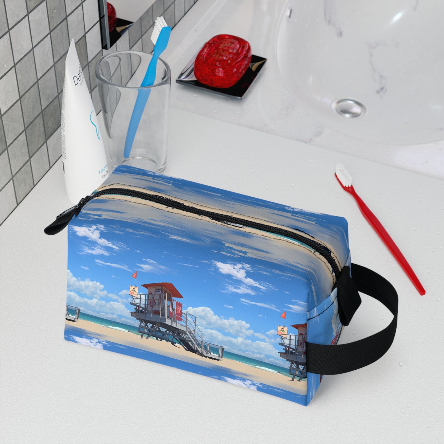 Toiletry Bag - Love and Santa Monica