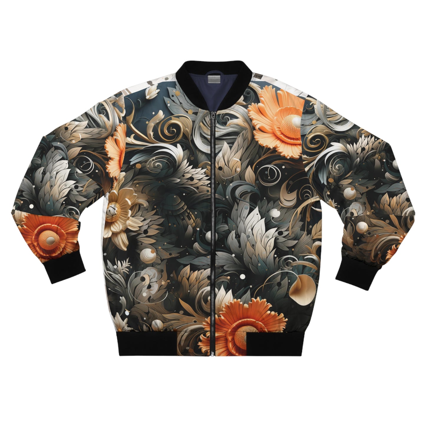 Men's Bomber Jacket - Boba Fett Japanese ink Art