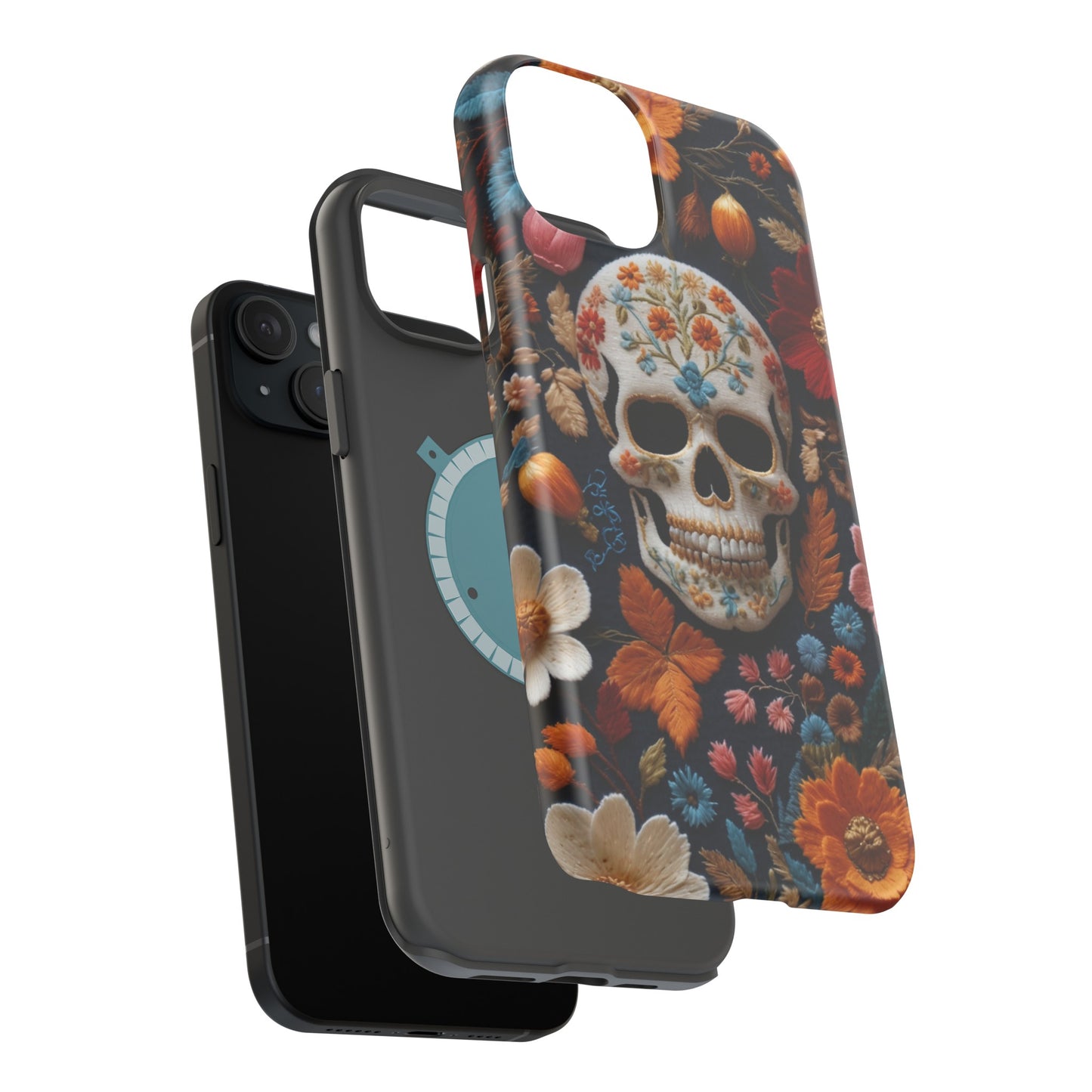 MagSafe Tough iPhone Case - "Embroidery Artistry"