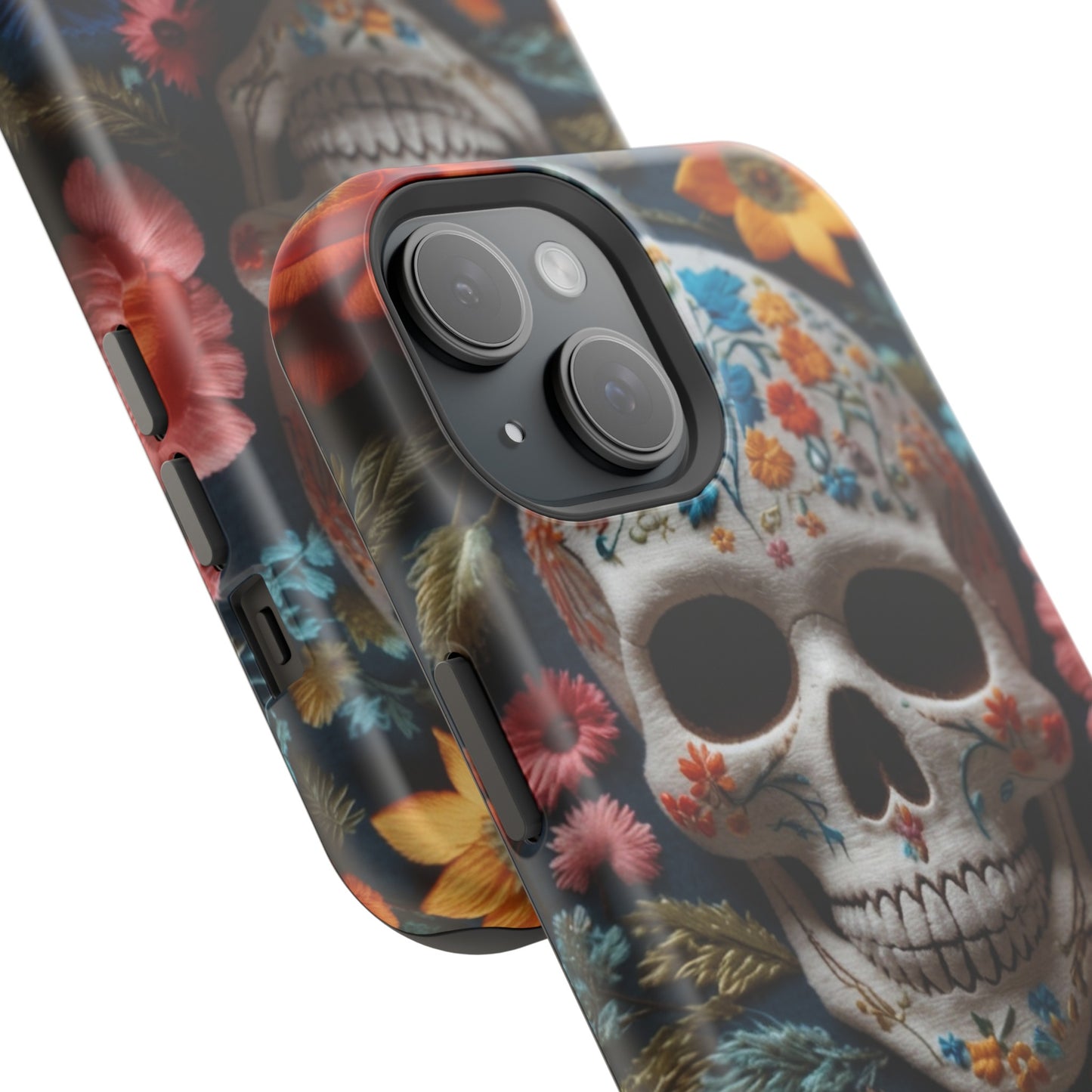 MagSafe Tough iPhone Case - "Embroidery Artistry"