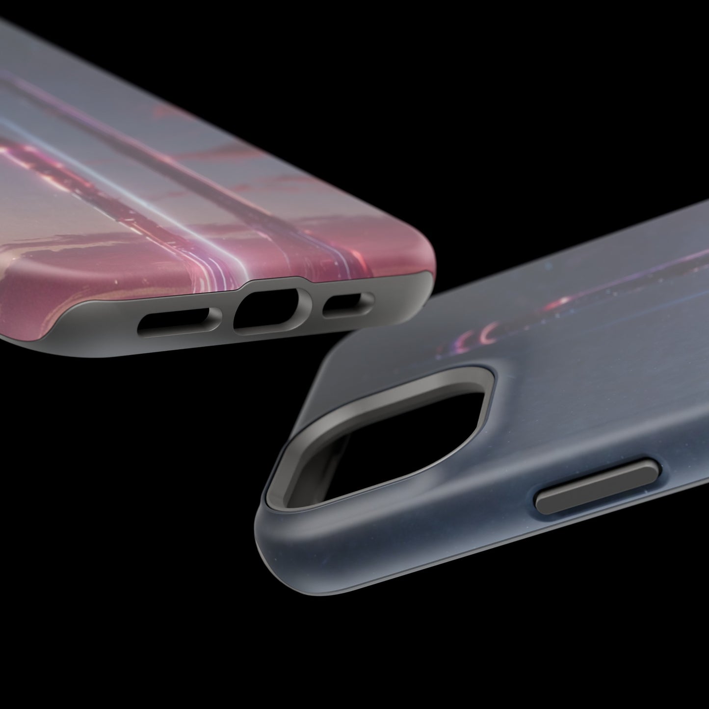 MagSafe Tough iPhone Case - Galactic Cyberpunk
