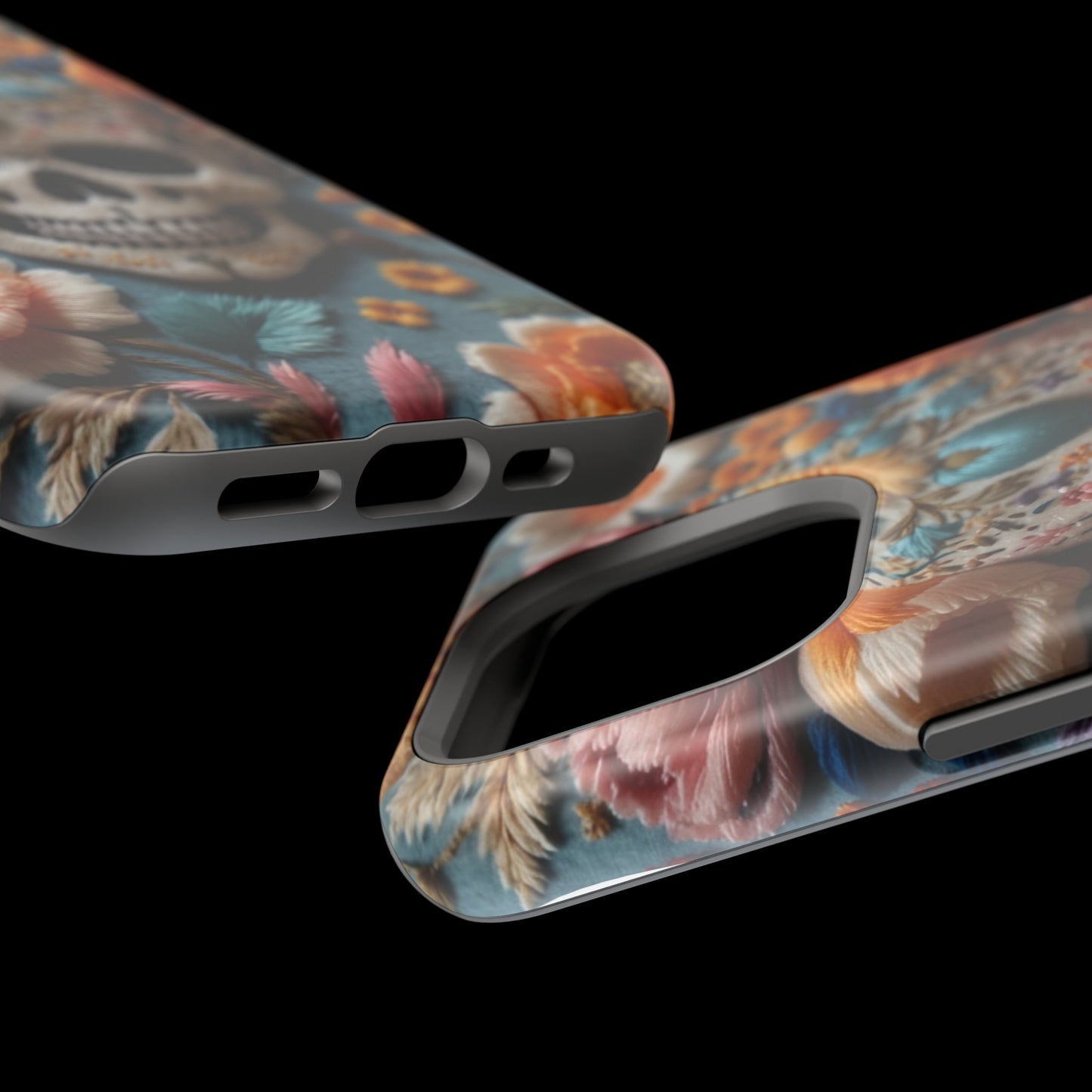 MagSafe Tough iPhone Case - "Embroidery Artistry"