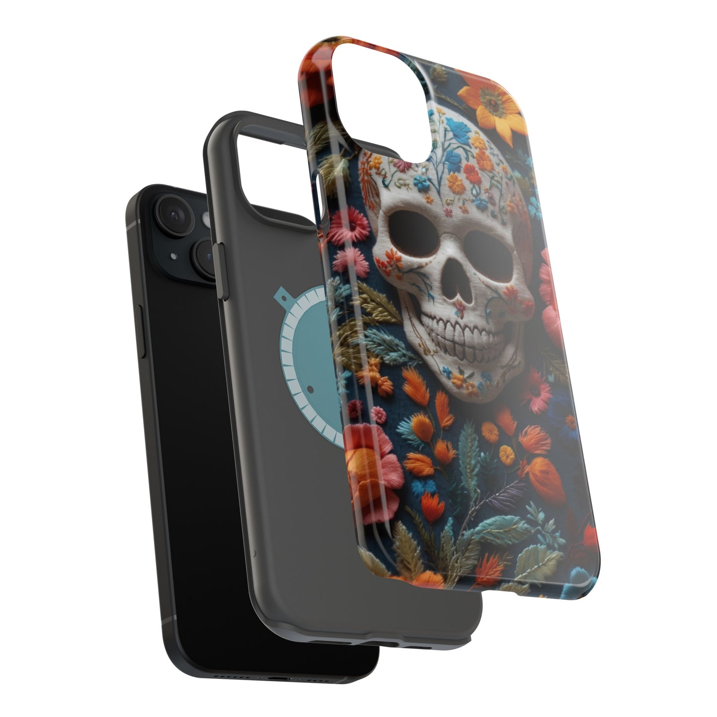 MagSafe Tough iPhone Case - "Embroidery Artistry"