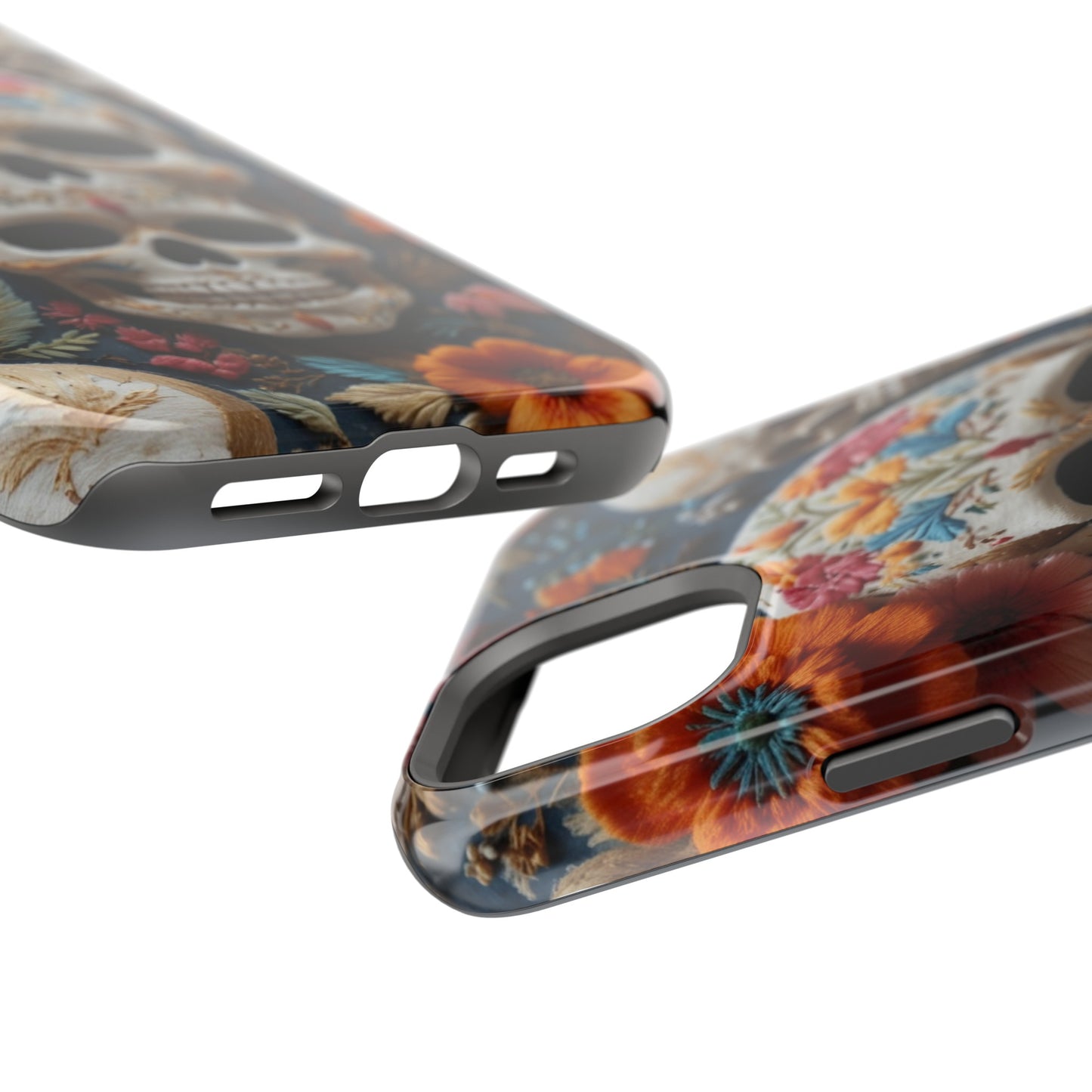 MagSafe Tough iPhone Case - "Artistic Embroidery"