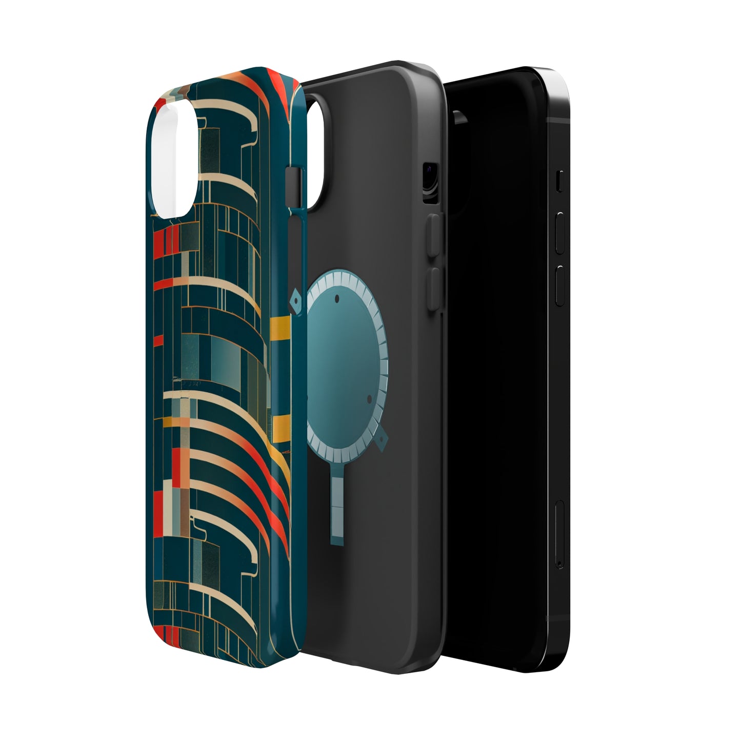 MagSafe Tough iPhone Case - Mecha Modernist