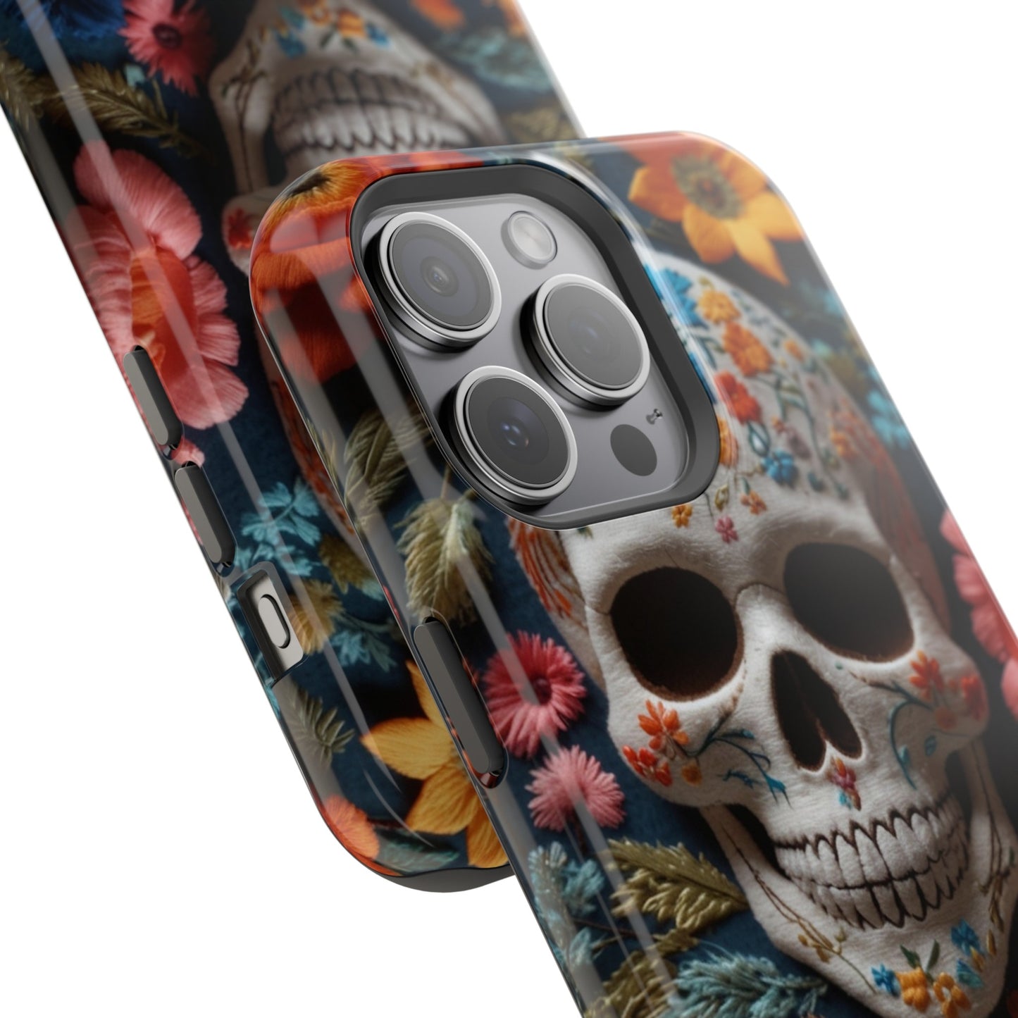MagSafe Tough iPhone Case - "Embroidery Artistry"
