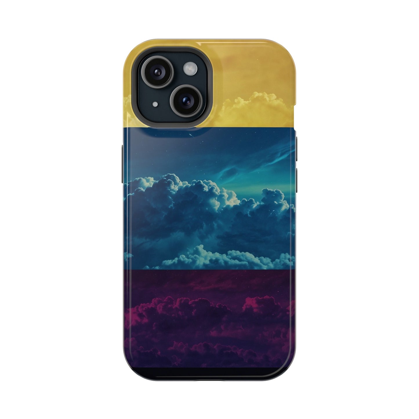 MagSafe Tough iPhone Case - "Nebula Synthwave"