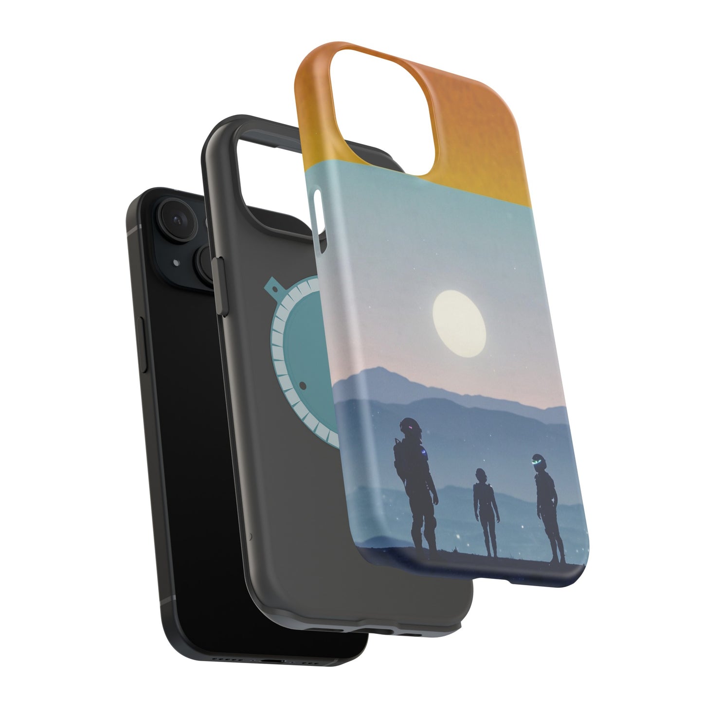 MagSafe Tough iPhone Case - "Galactic Artistry"