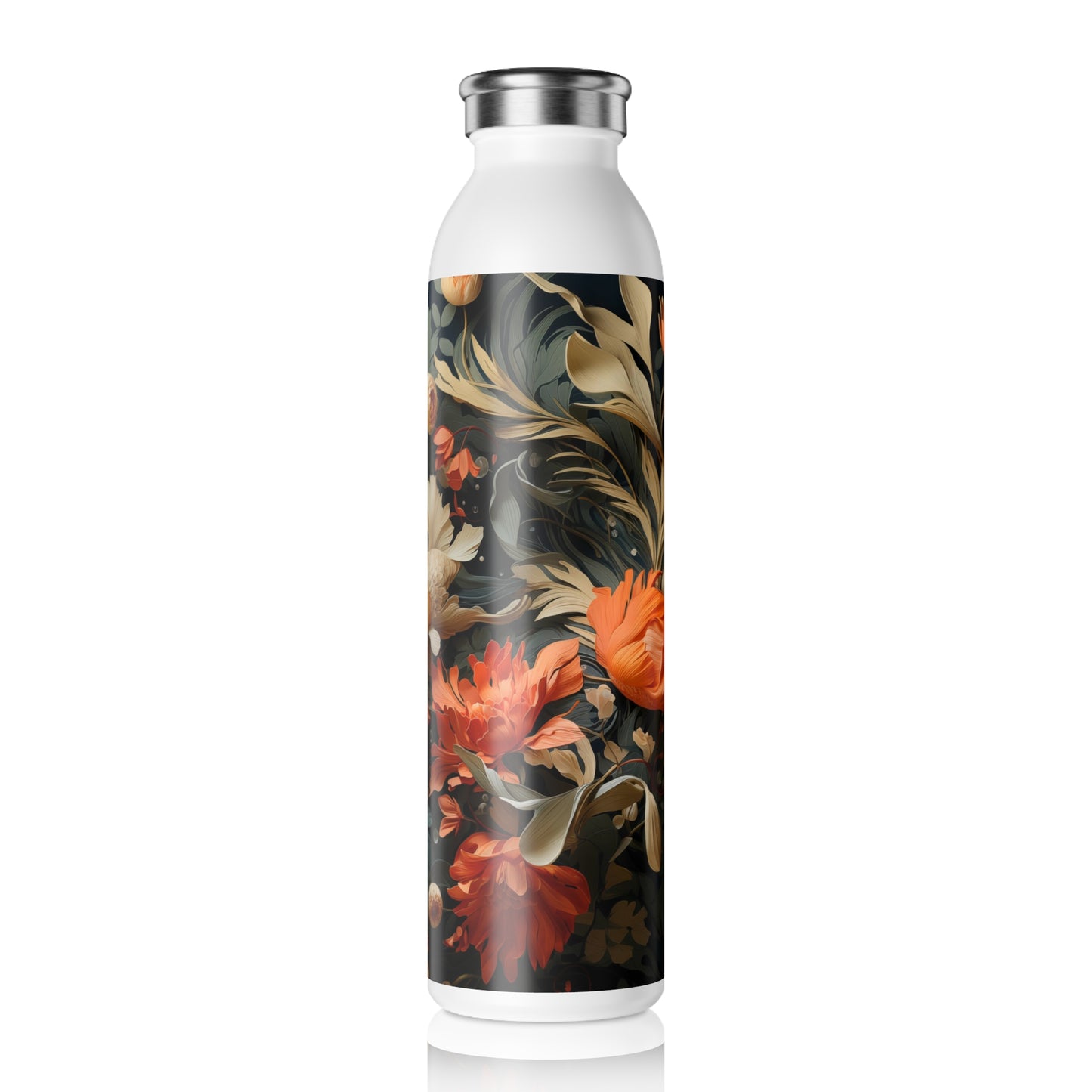 Slim Water Bottle - Annora Marichyasana Anime Koi Fish