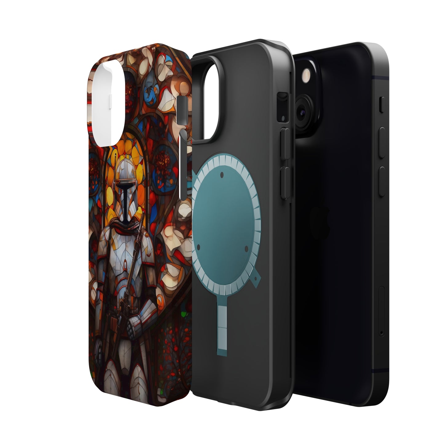 MagSafe Tough iPhone Case - Snow trooper Catholic Stained Glass Window