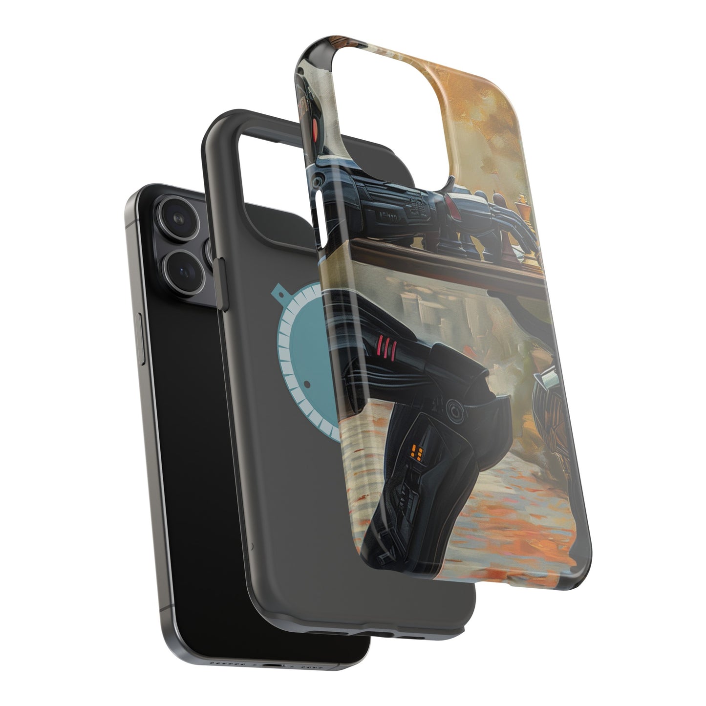 MagSafe Tough iPhone Case - Robocop 3P0 Chess WSP