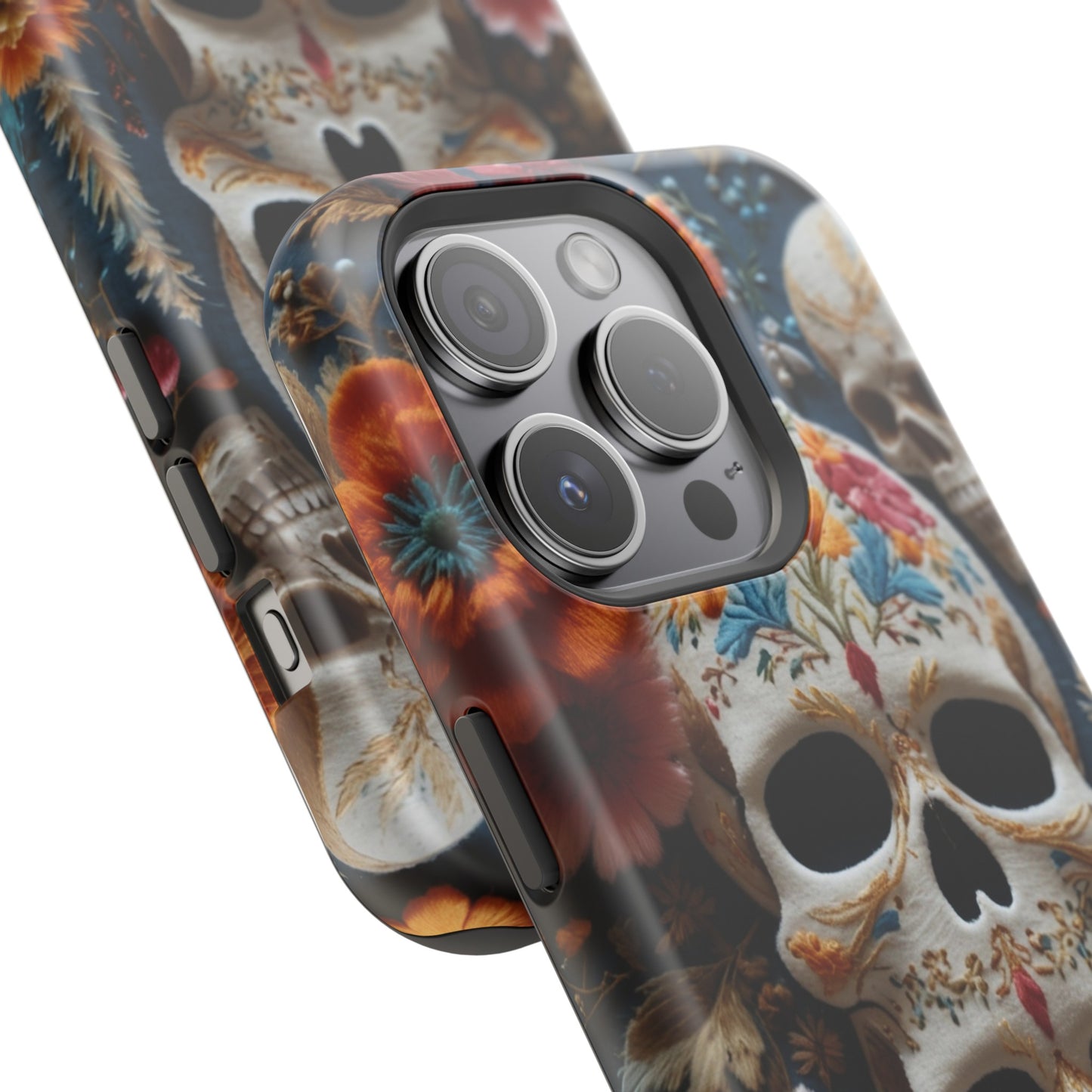 MagSafe Tough iPhone Case - "Artistic Embroidery"