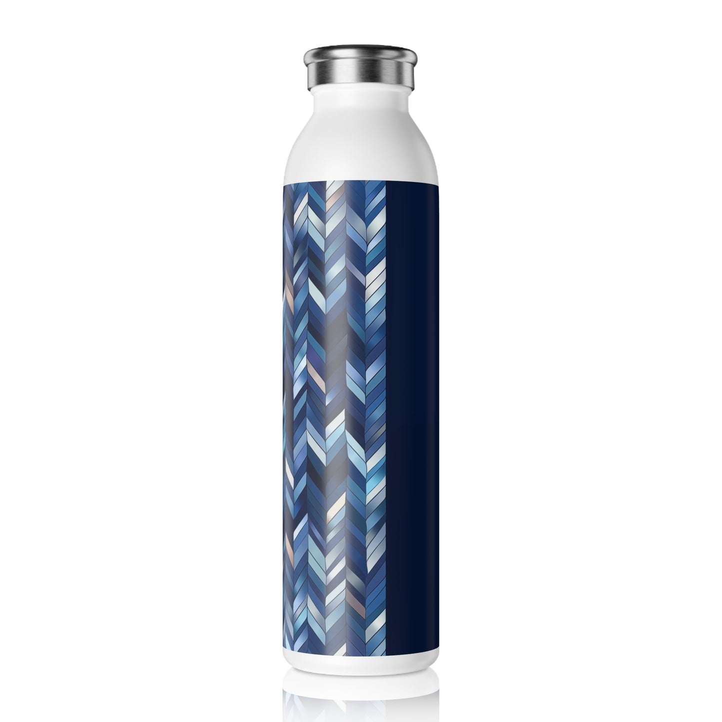 Slim Water Bottle - Hildegund Bitilasana Chevron