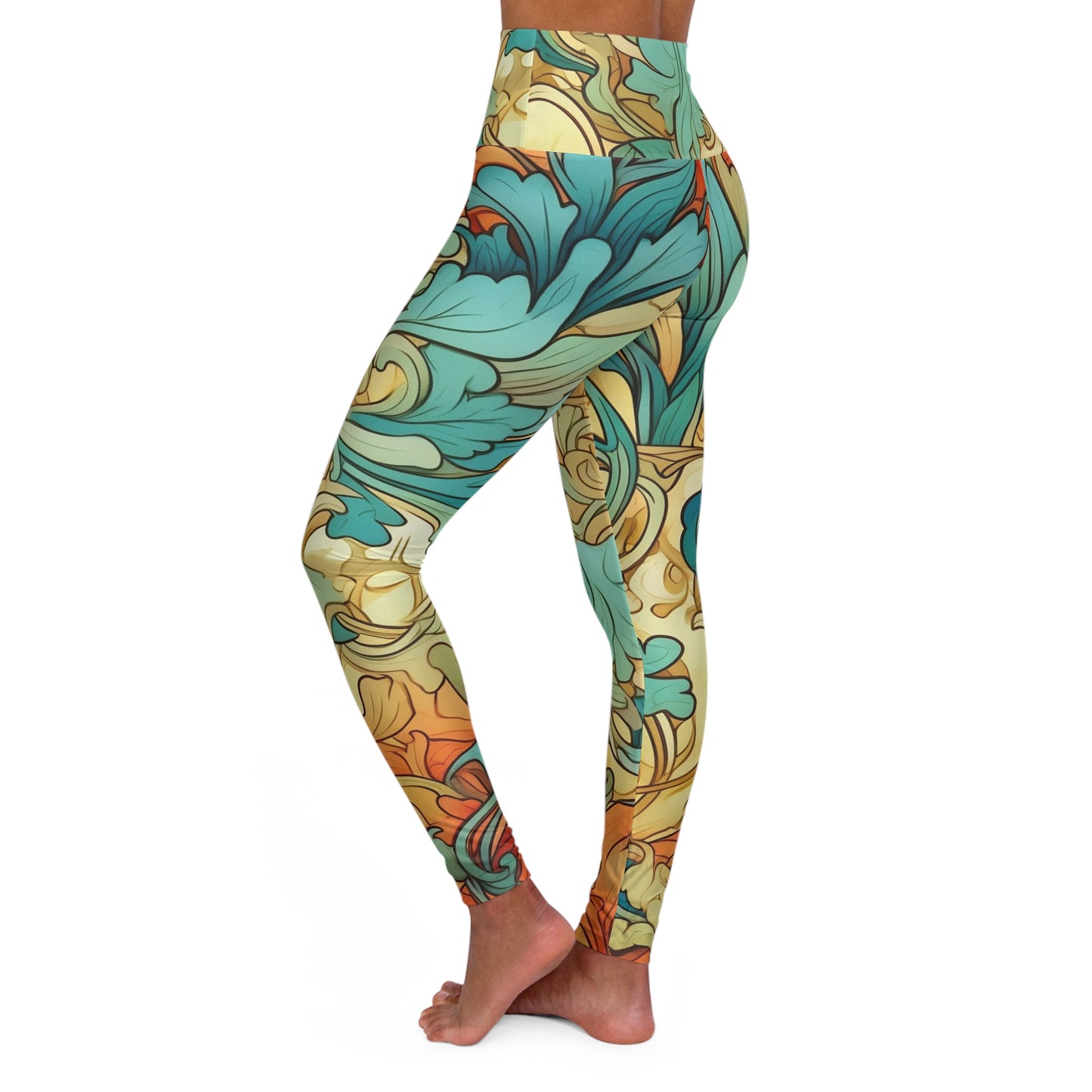 High Waisted Leggings - Isabella de' Medici.