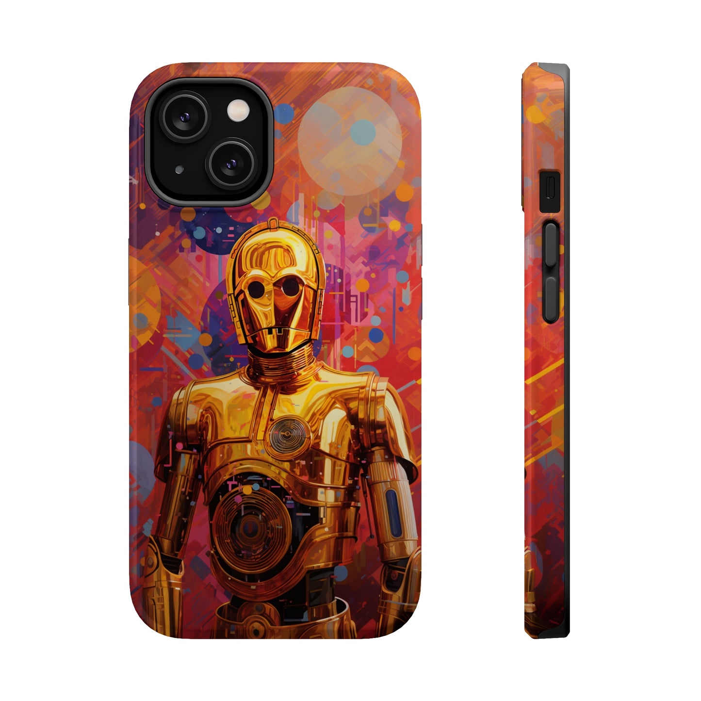 MagSafe Tough iPhone Case - C3P0 Fauvism