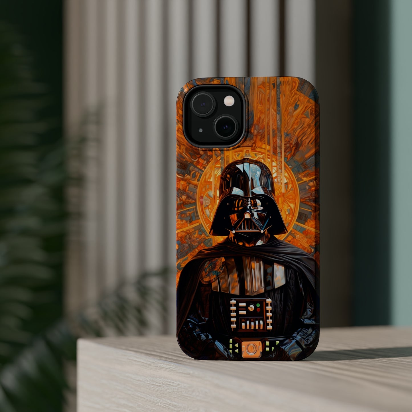 MagSafe Tough iPhone Case - Darth Vader Futurism