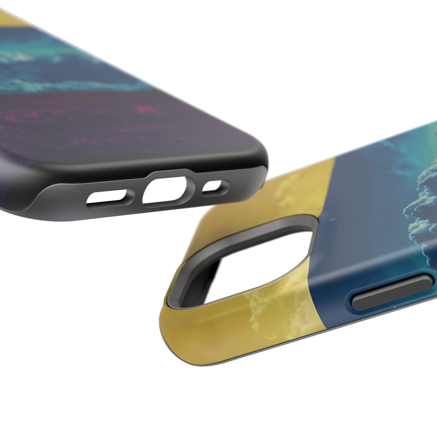 MagSafe Tough iPhone Case - "Nebula Synthwave"