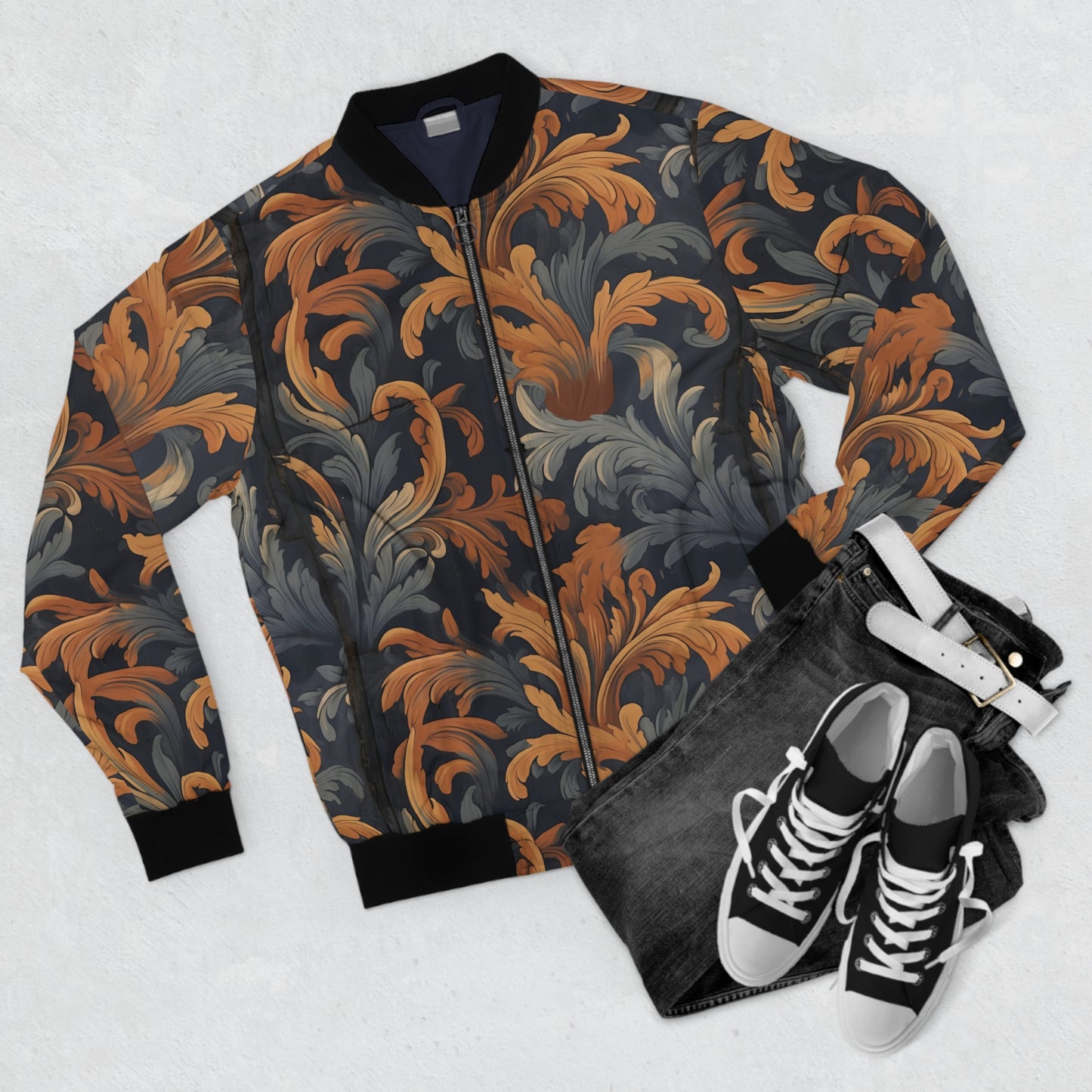 Men's Bomber Jacket - Ne Regrette Rien