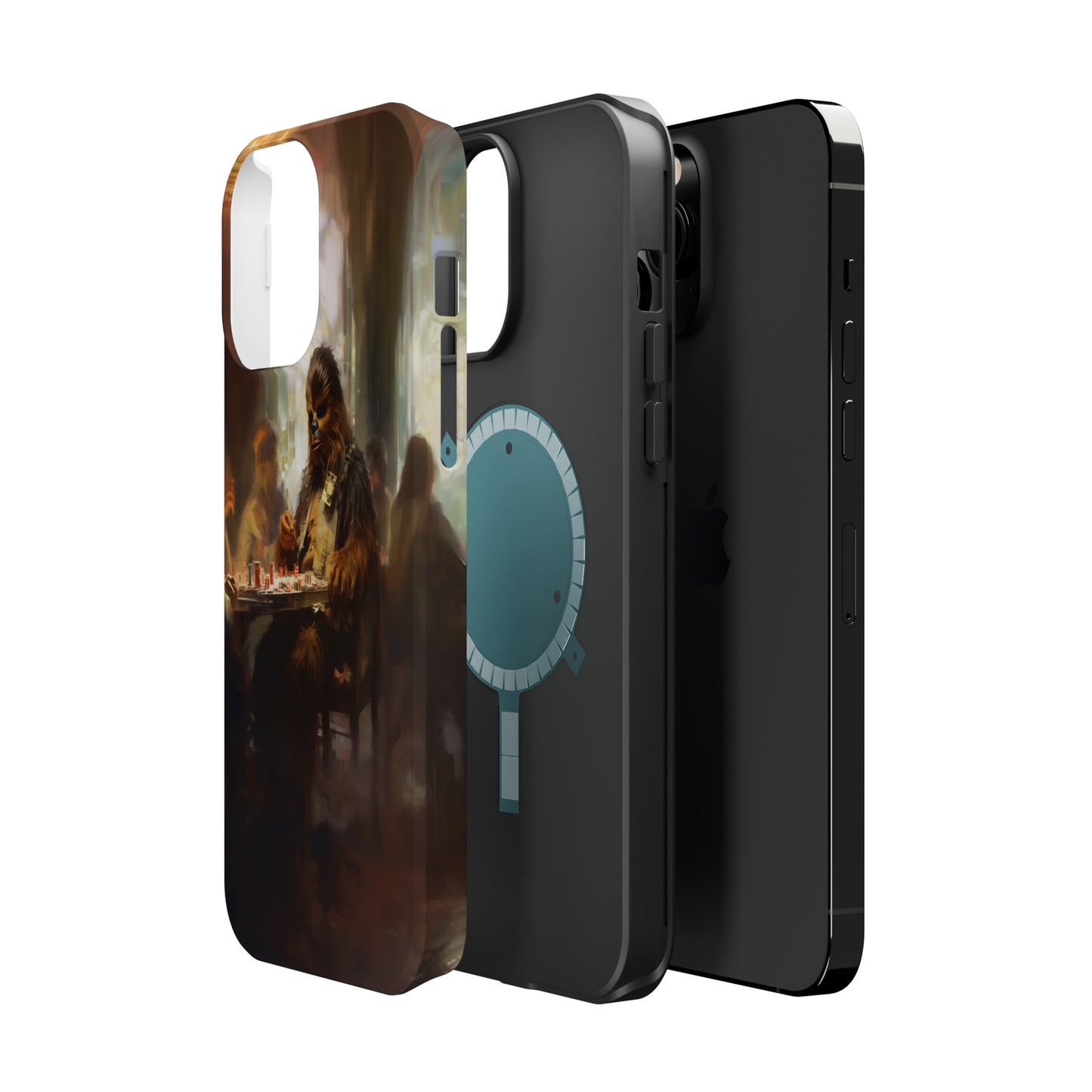 MagSafe Tough iPhone Case - ChewbaccaPlaying Poker