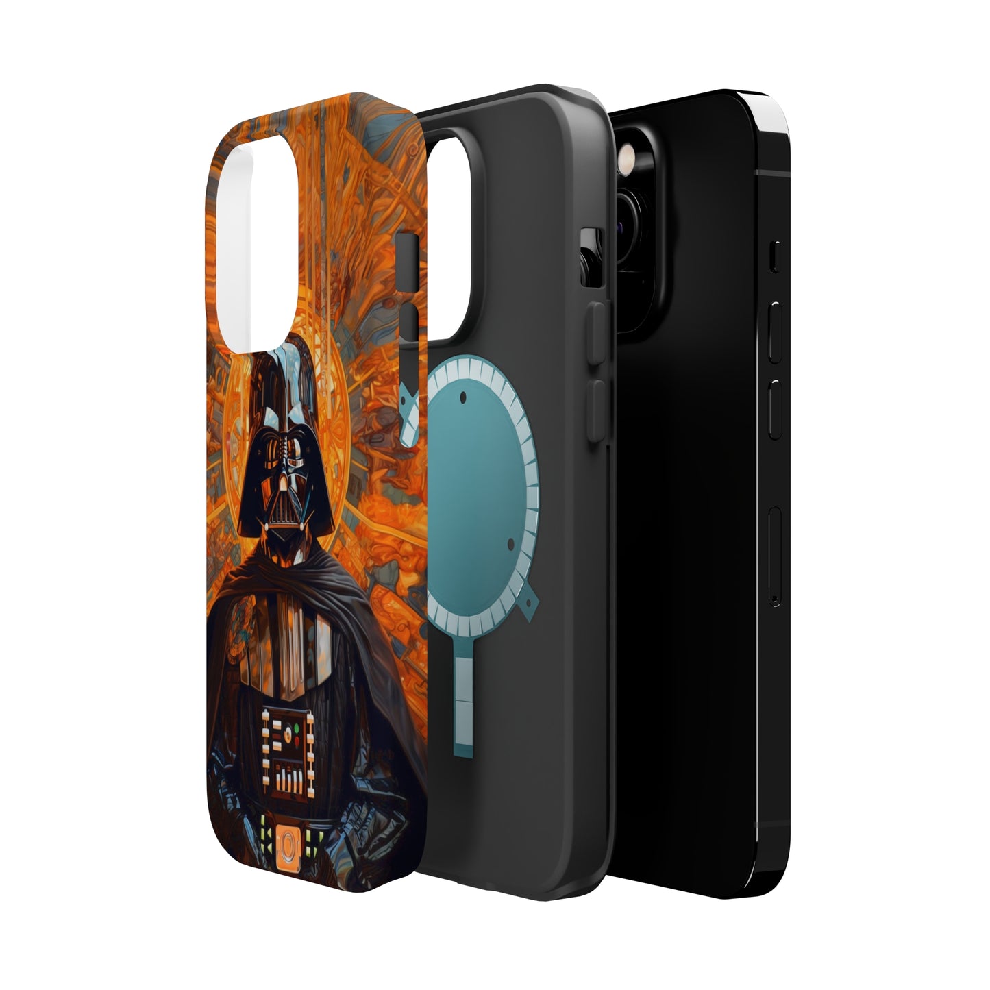 MagSafe Tough iPhone Case - Darth Vader Futurism