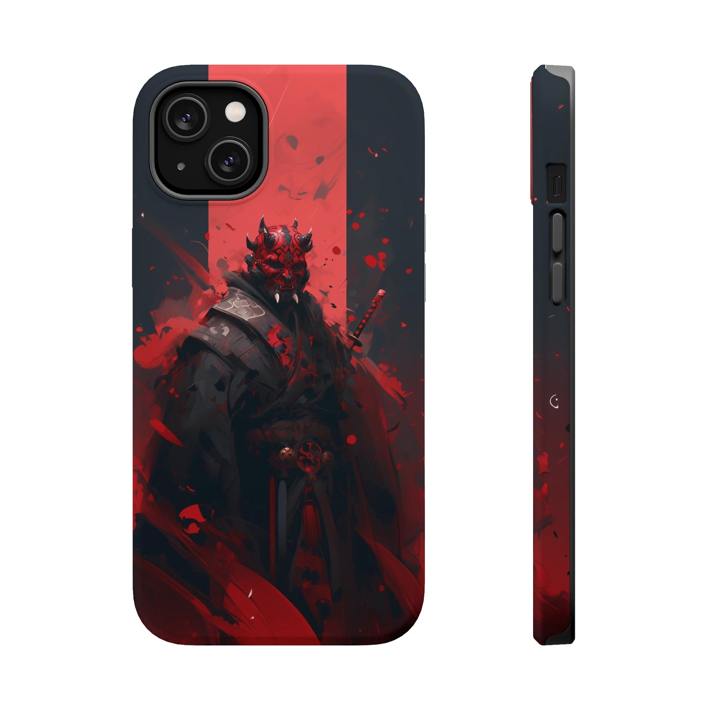 MagSafe Tough iPhone Case - Darth Maul Samurai High Detail