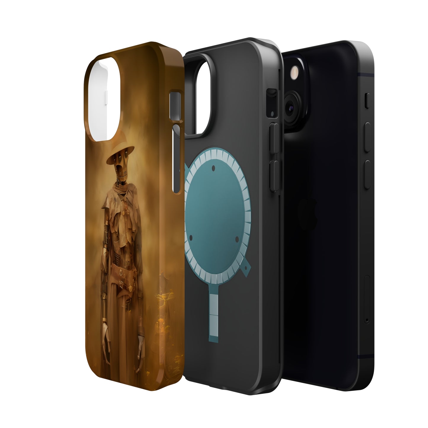 MagSafe Tough iPhone Case - C3P0 Wild West Photography Sepia Vintage Film