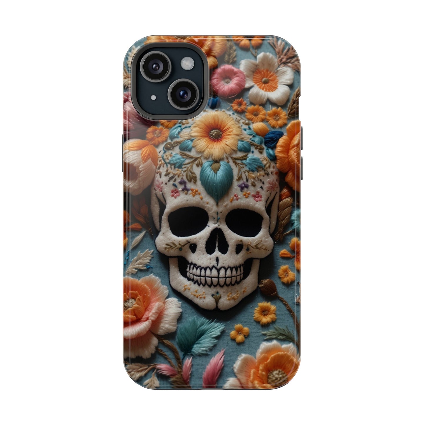 MagSafe Tough iPhone Case - "Embroidery Artistry"